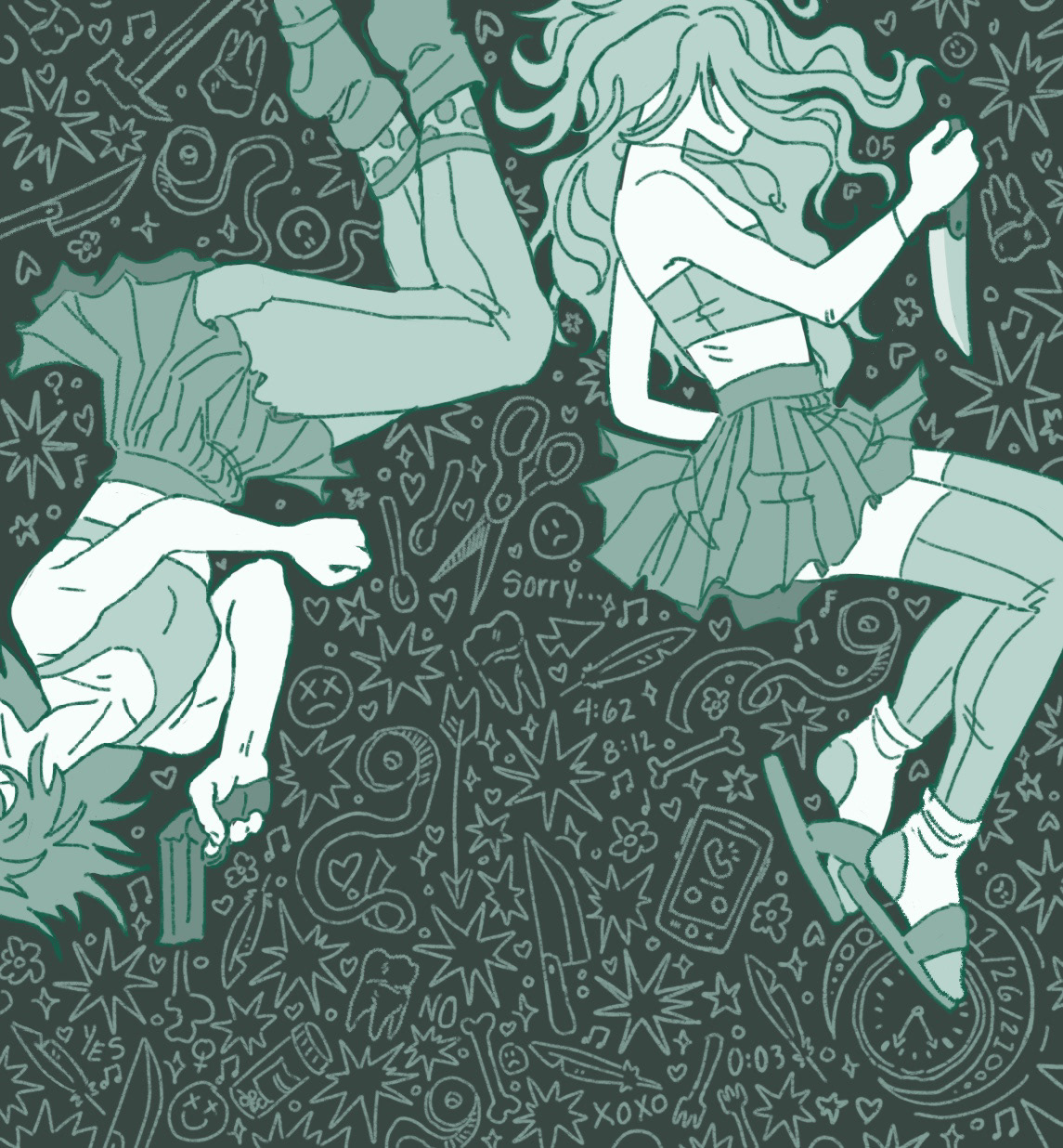 "Autumn" Procreate, 2021