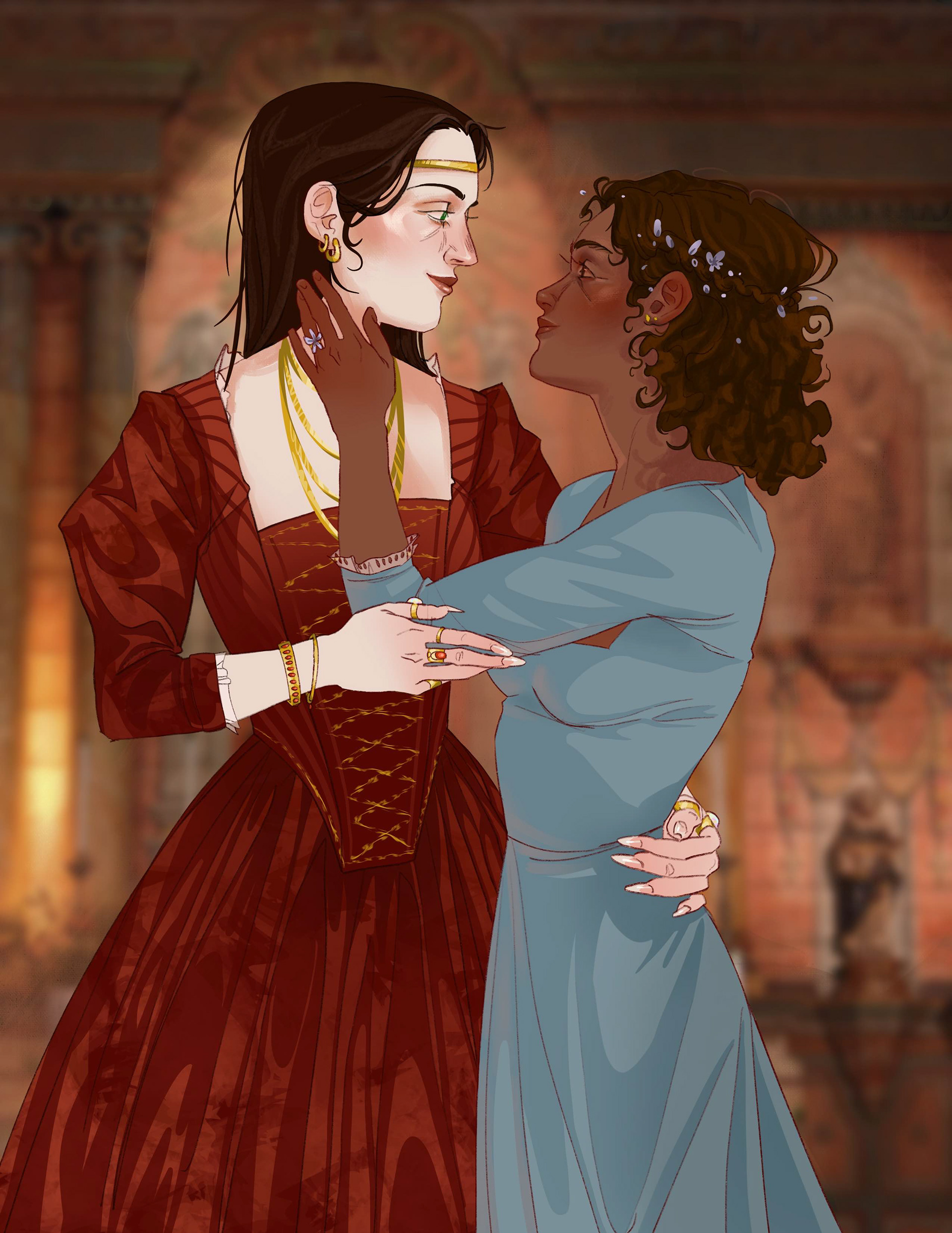 "One Day With You" Procreate, 2025