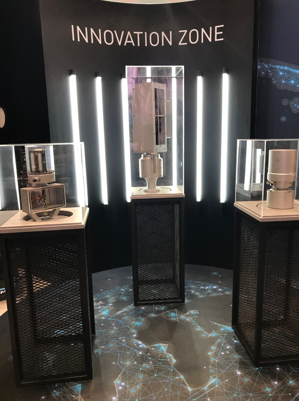We love the look of this area and aim to bring additional lighting to really hero the featured products.