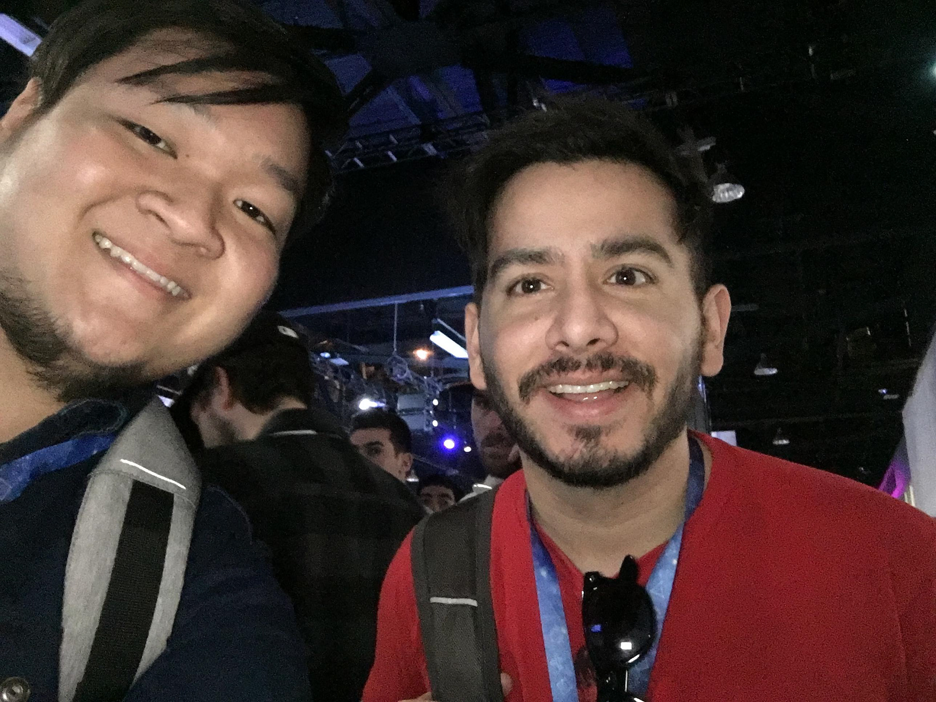 Andy Cortez from Kinda Funny and 23 year-old me