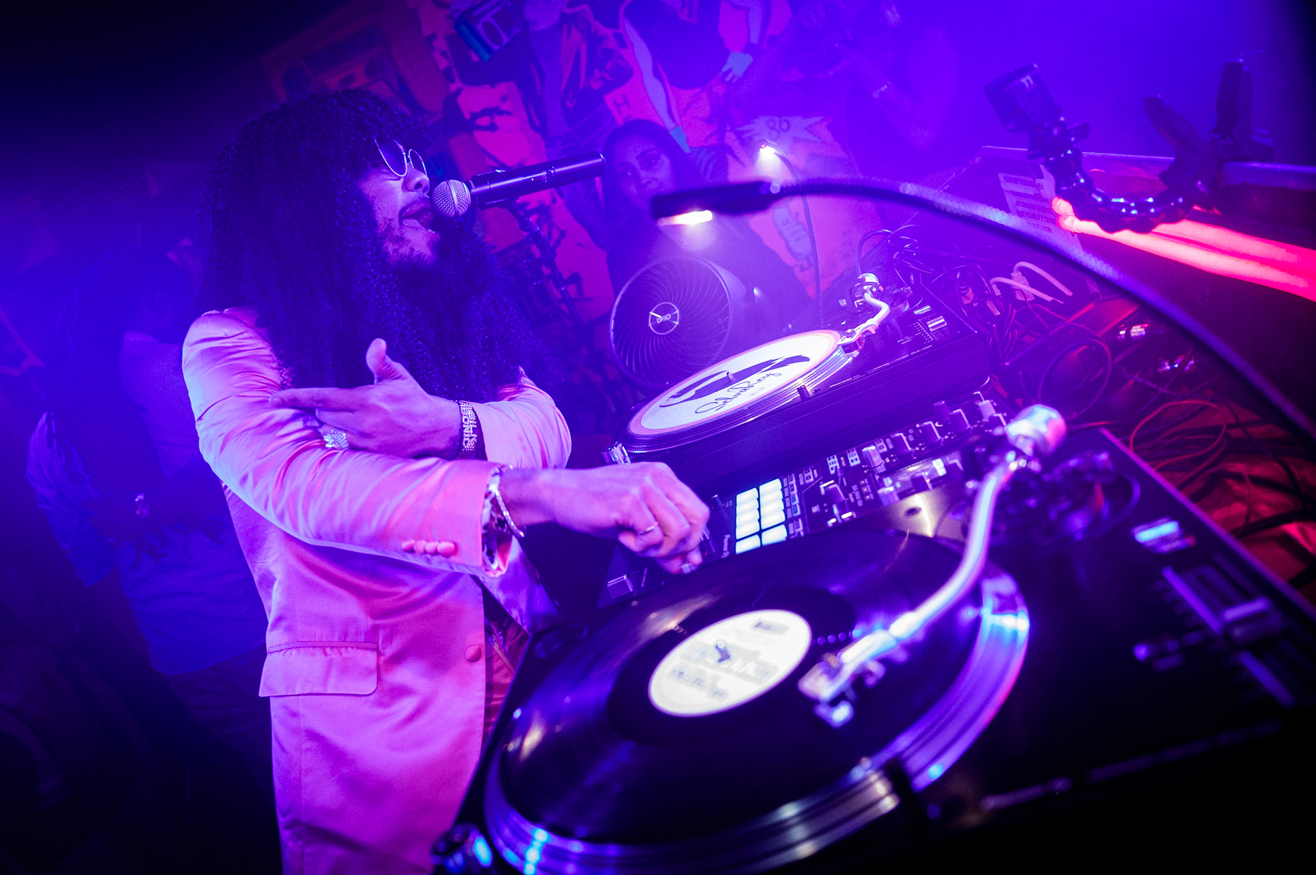 Anderson Paak. Vinyl Night at Deluxx Fluxx