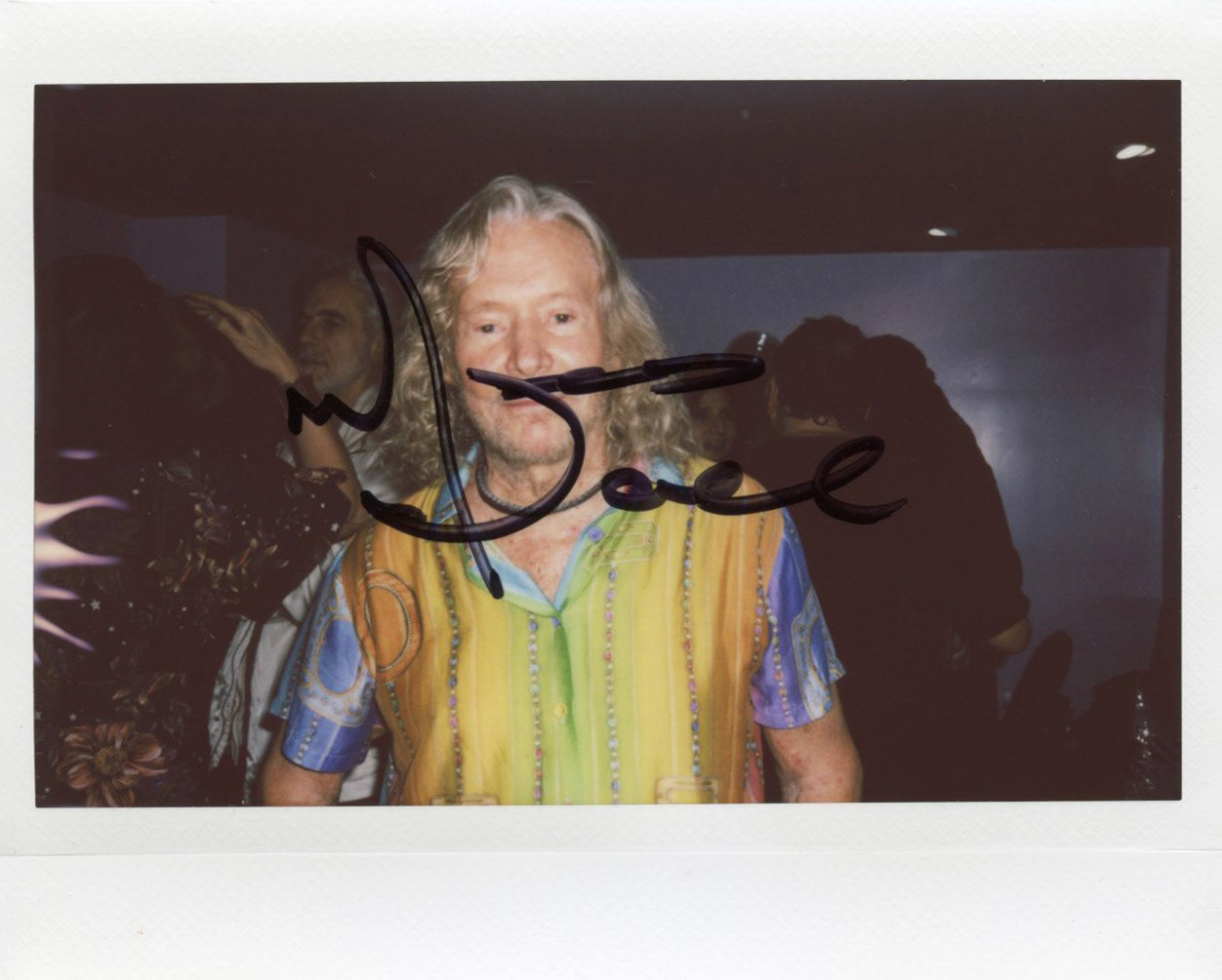 Marcus Vale Signed Polaroid 