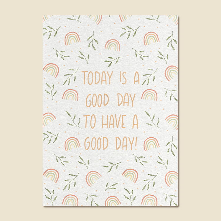 Good Day - Postkarte