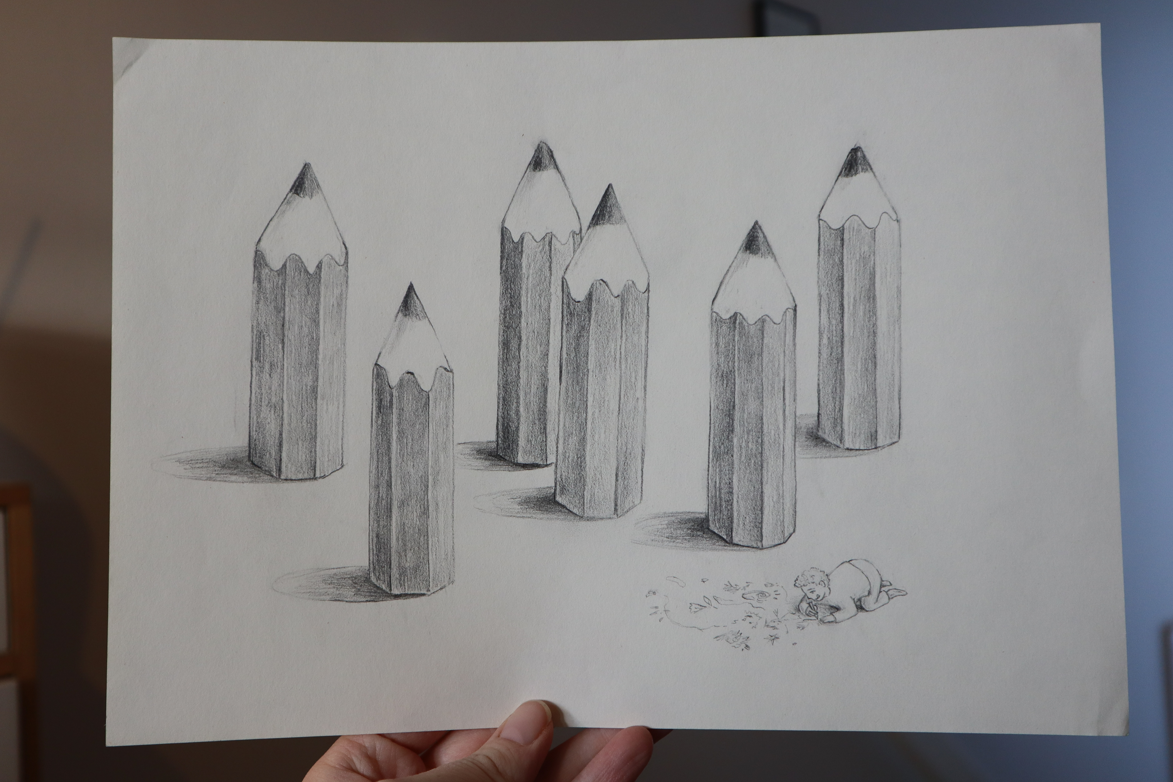 O-17 - “Tegning” - A4 - Pris: 400 NOK