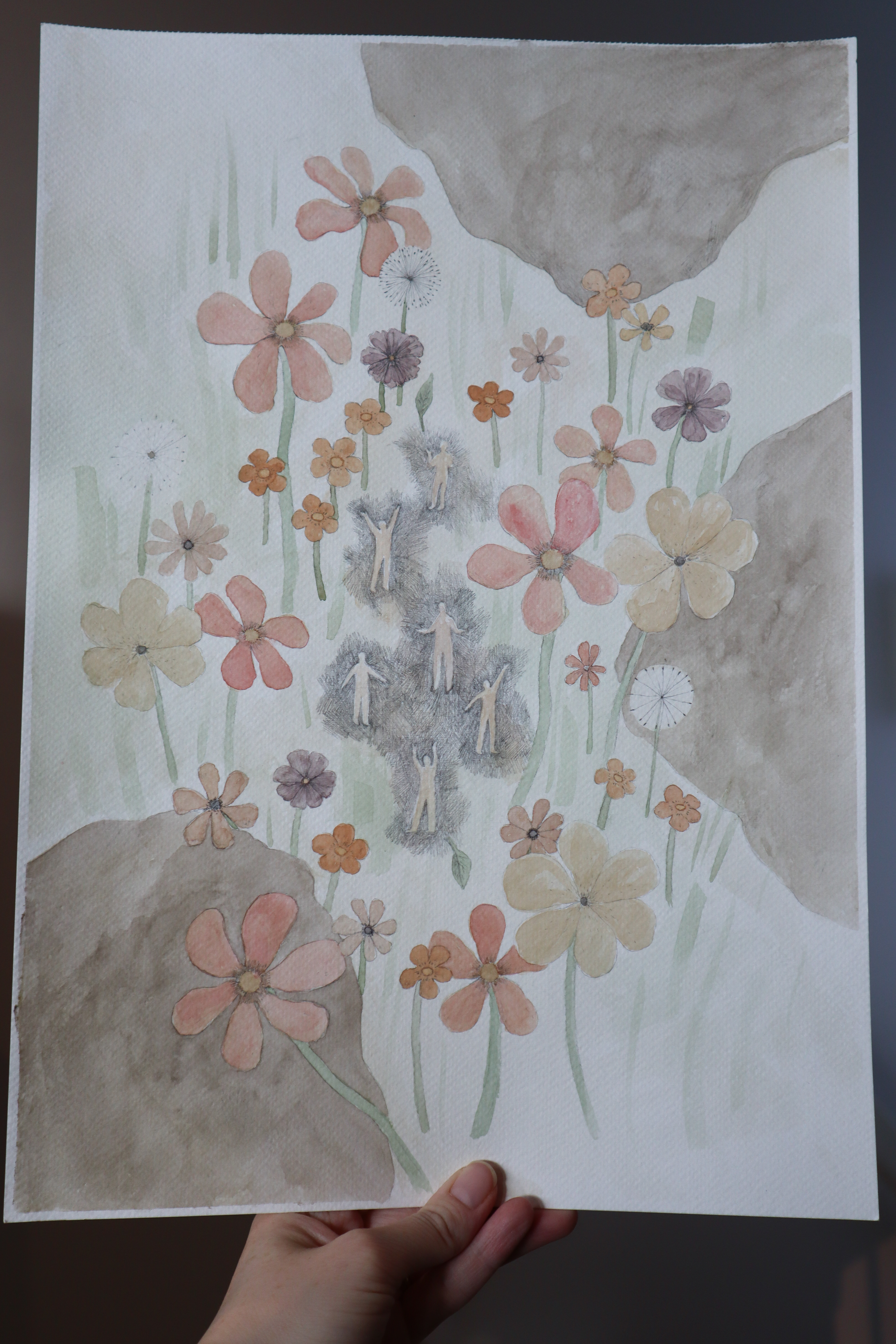 O-19 - “Lovprisning” - 29,7x42 cm / A3 - Pris: 450 NOK