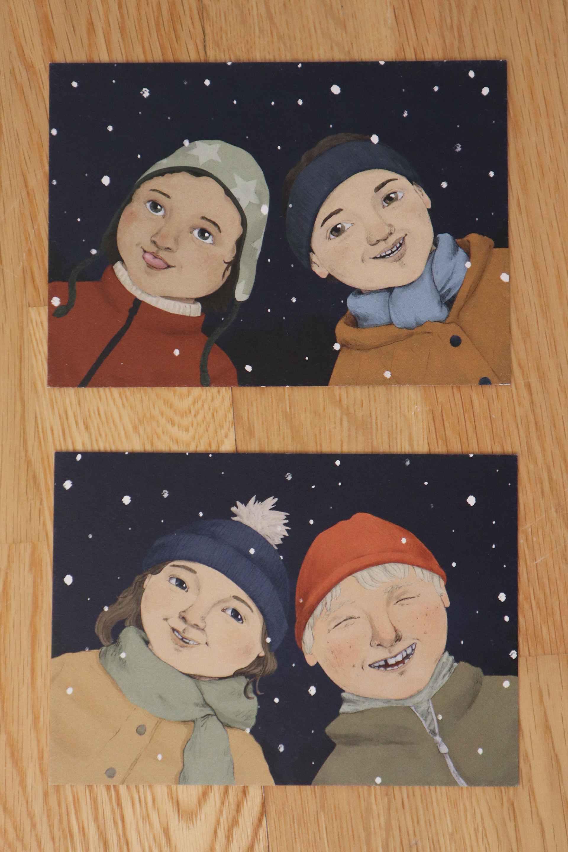 J-15 - Pakke med to enkle kort (et av hvert bilde så langt lageret rekker) - 40 NOK 