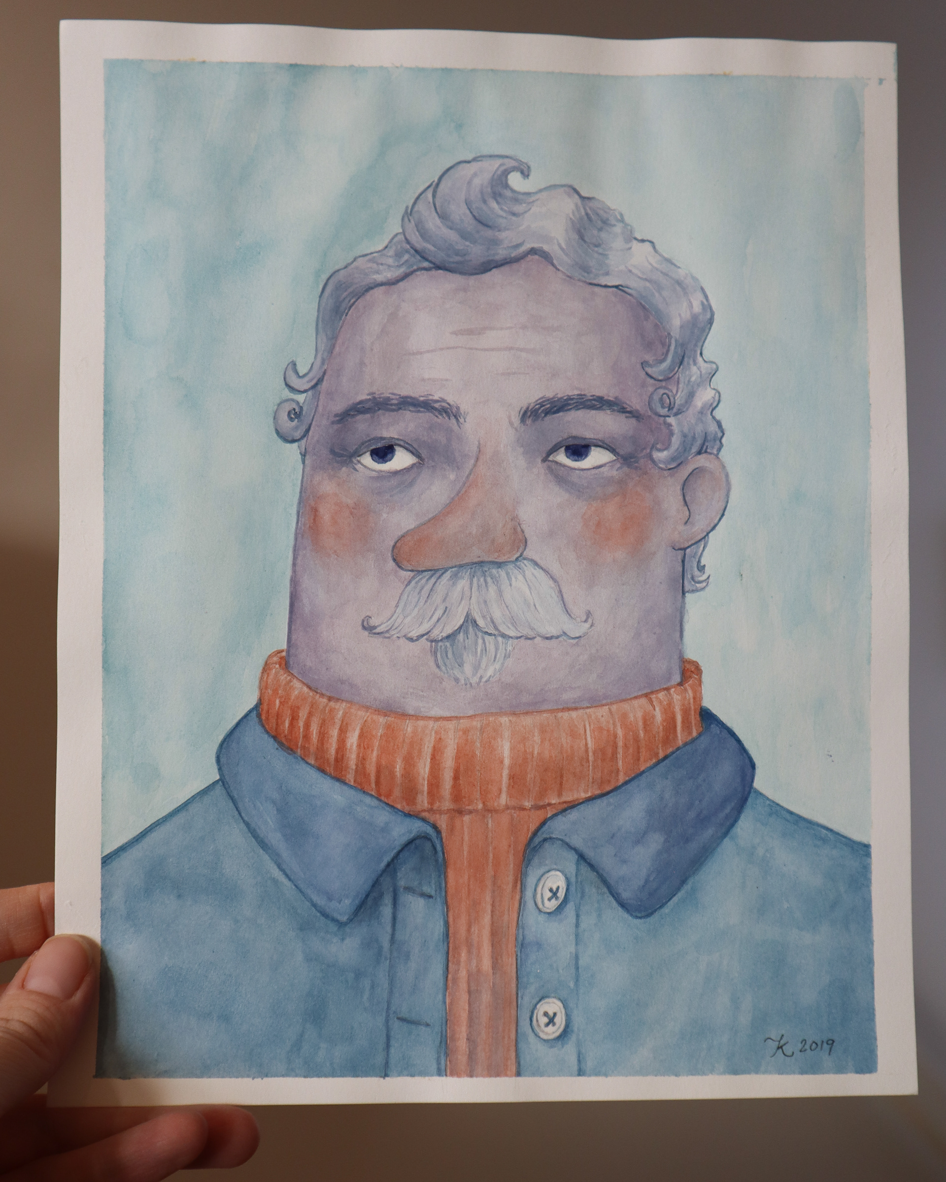 O-27 - “Ahoy” - 20,3x25,4 cm - Pris: 250 NOK