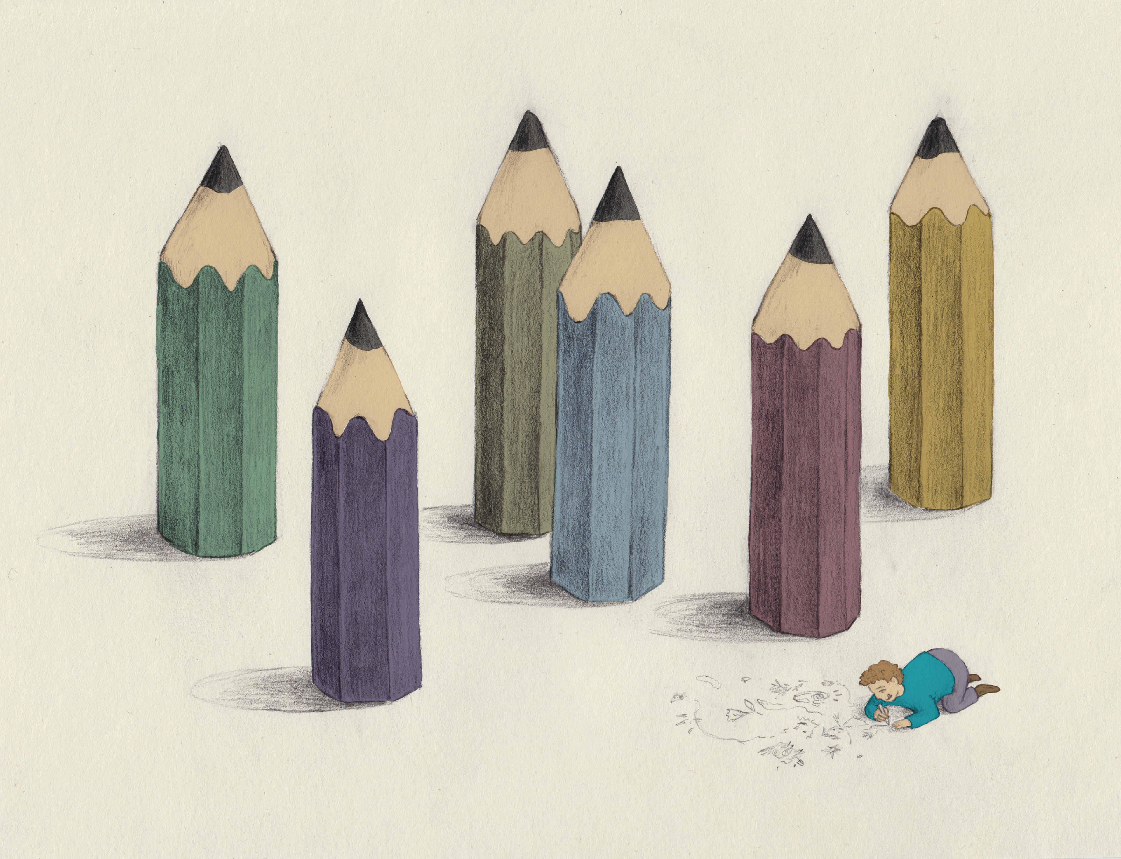 KP-21	Tegning - A4 - opplag: 50 - Pris: 200 NOK