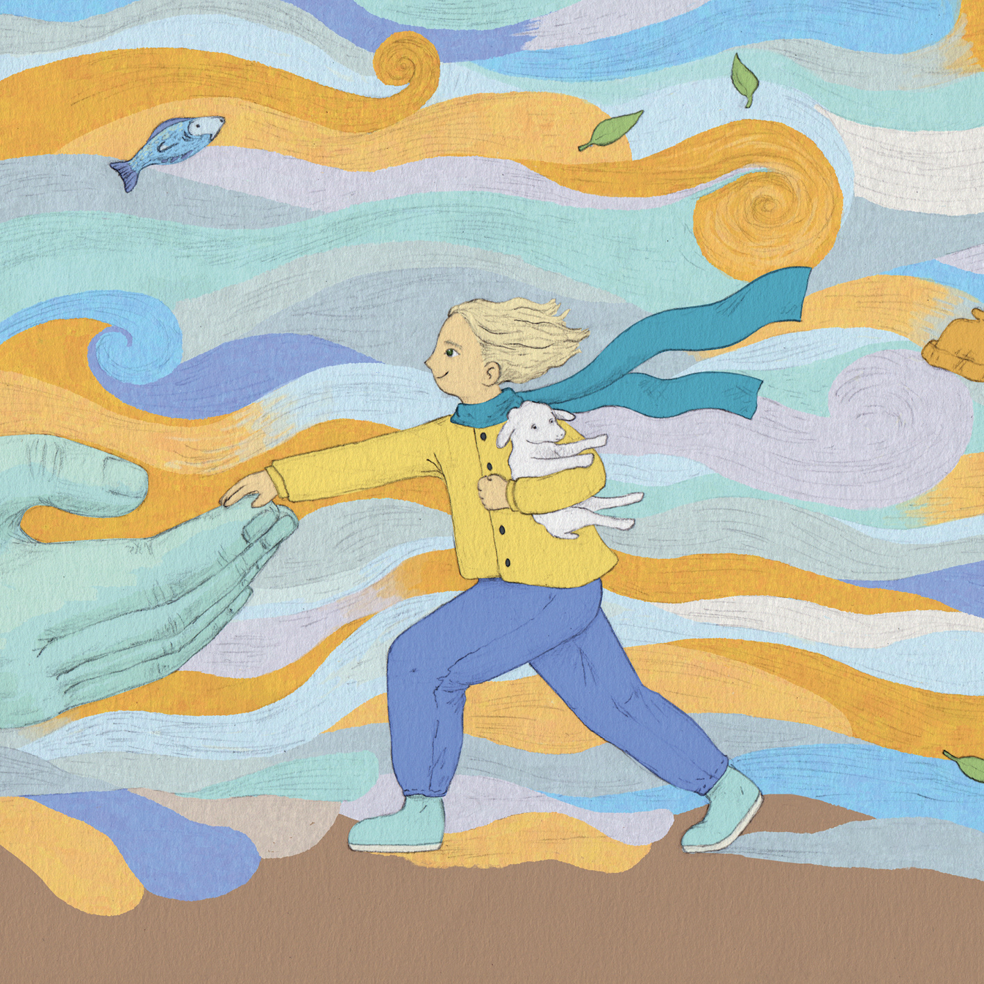 MK-18 - Storm - Postkort m/hvit konvolutt - Pris: 19 NOK. Pakke med ett av hver (9 stk): 149 NOK