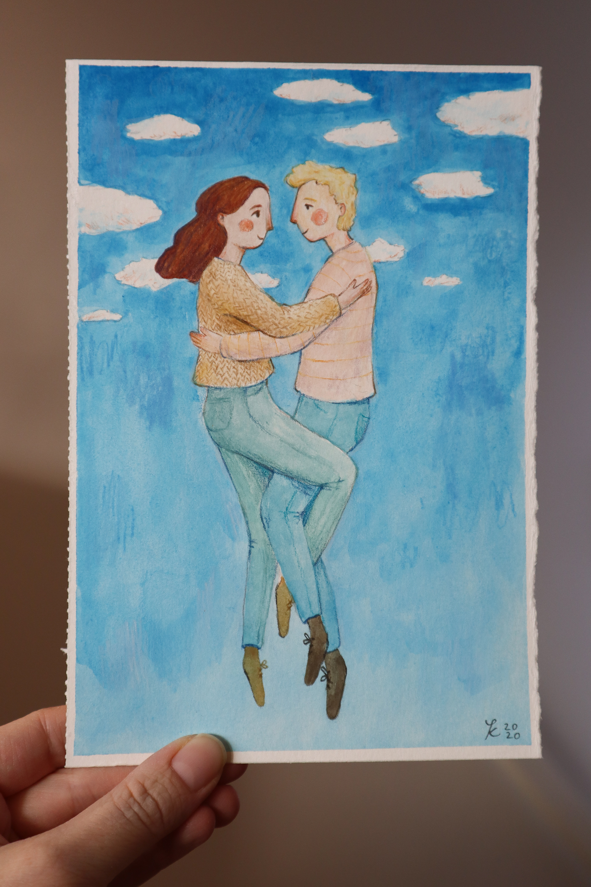 O-21 - “Kjær” - 14,3x21 cm - Pris: 300 NOK