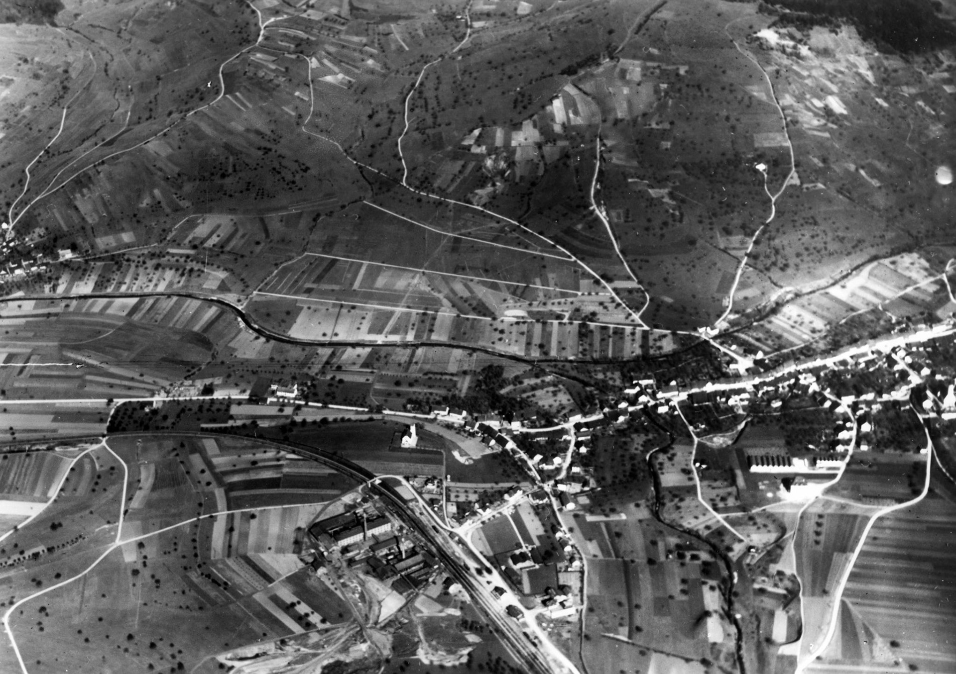 Luftaufnahme 1922