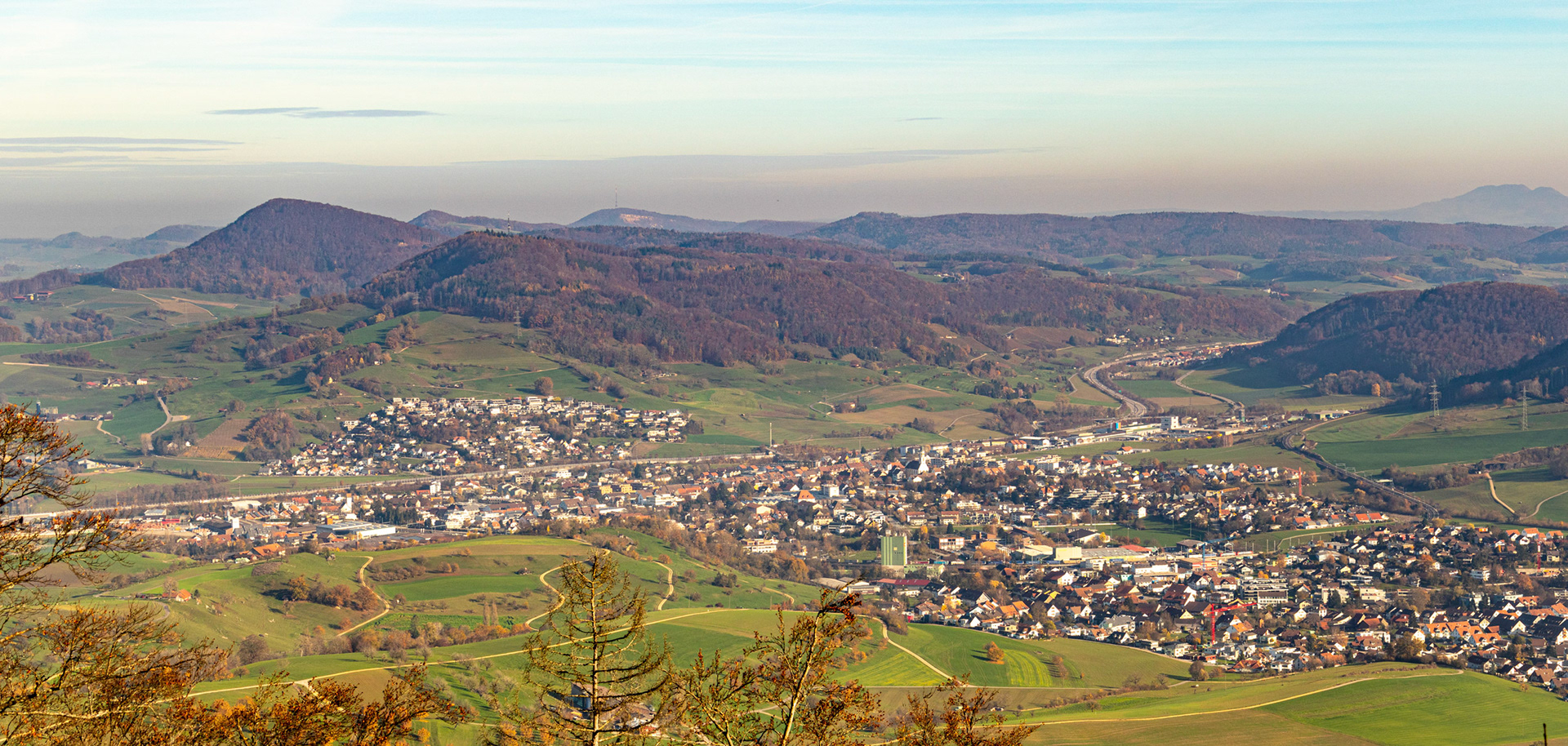 Panorama Frick vom Tiersteinberg