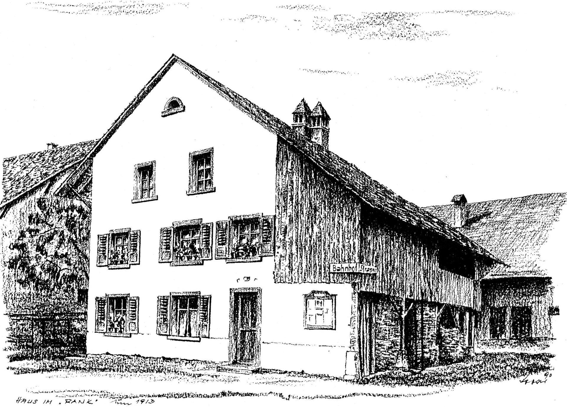 Haus im Rank 1913