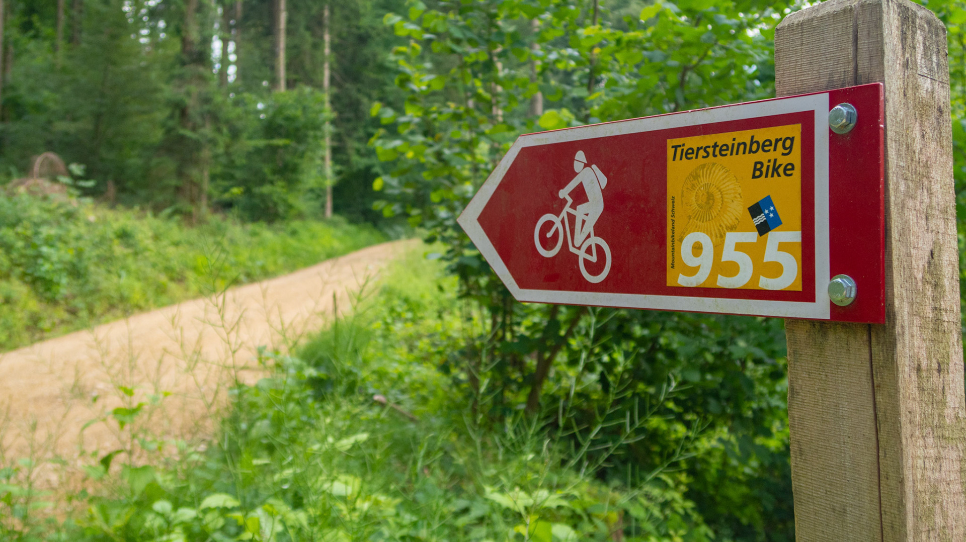 Wegweiser Tiersteinberg Bike