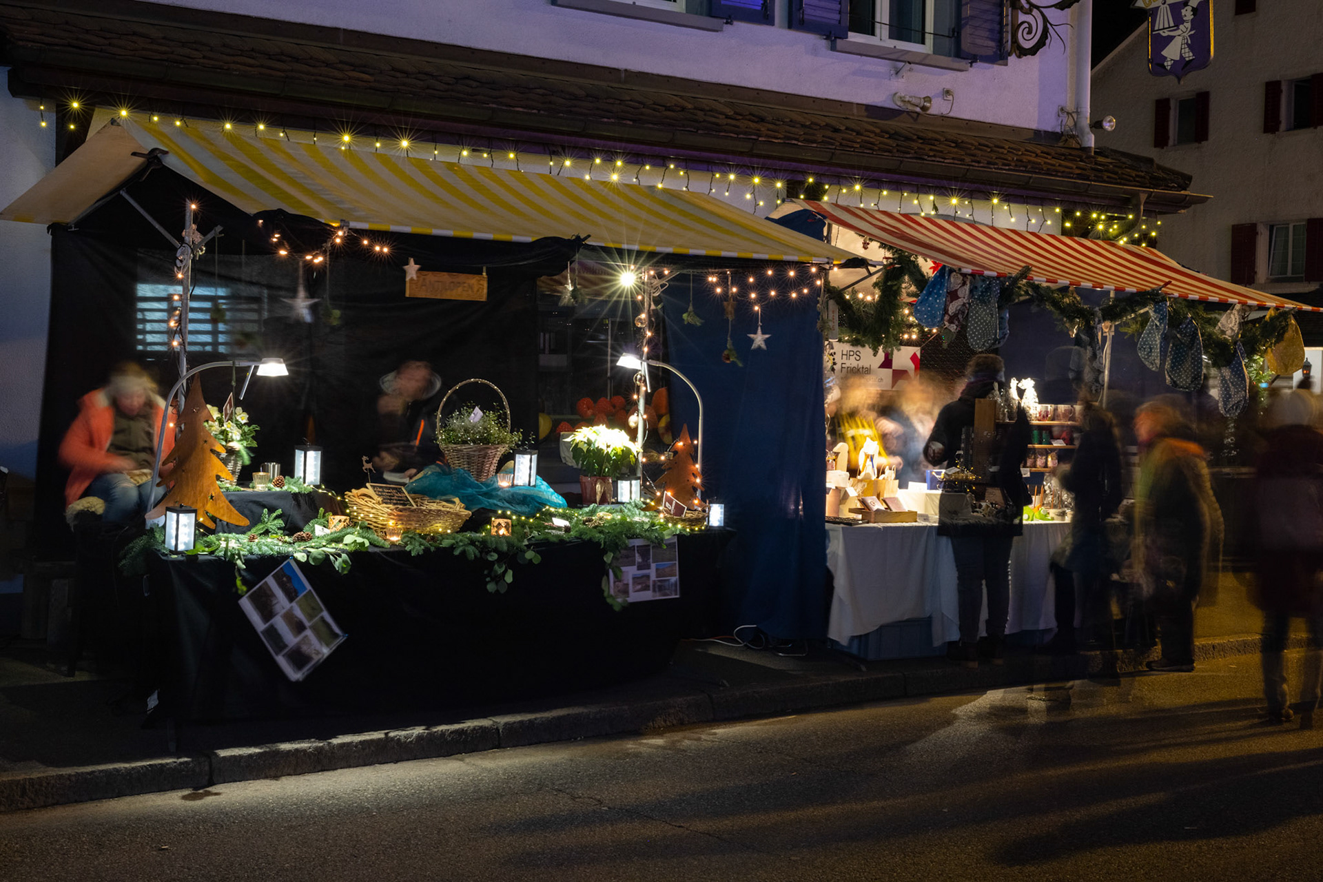 Abendstimmung am Weihnachtsmarkt
