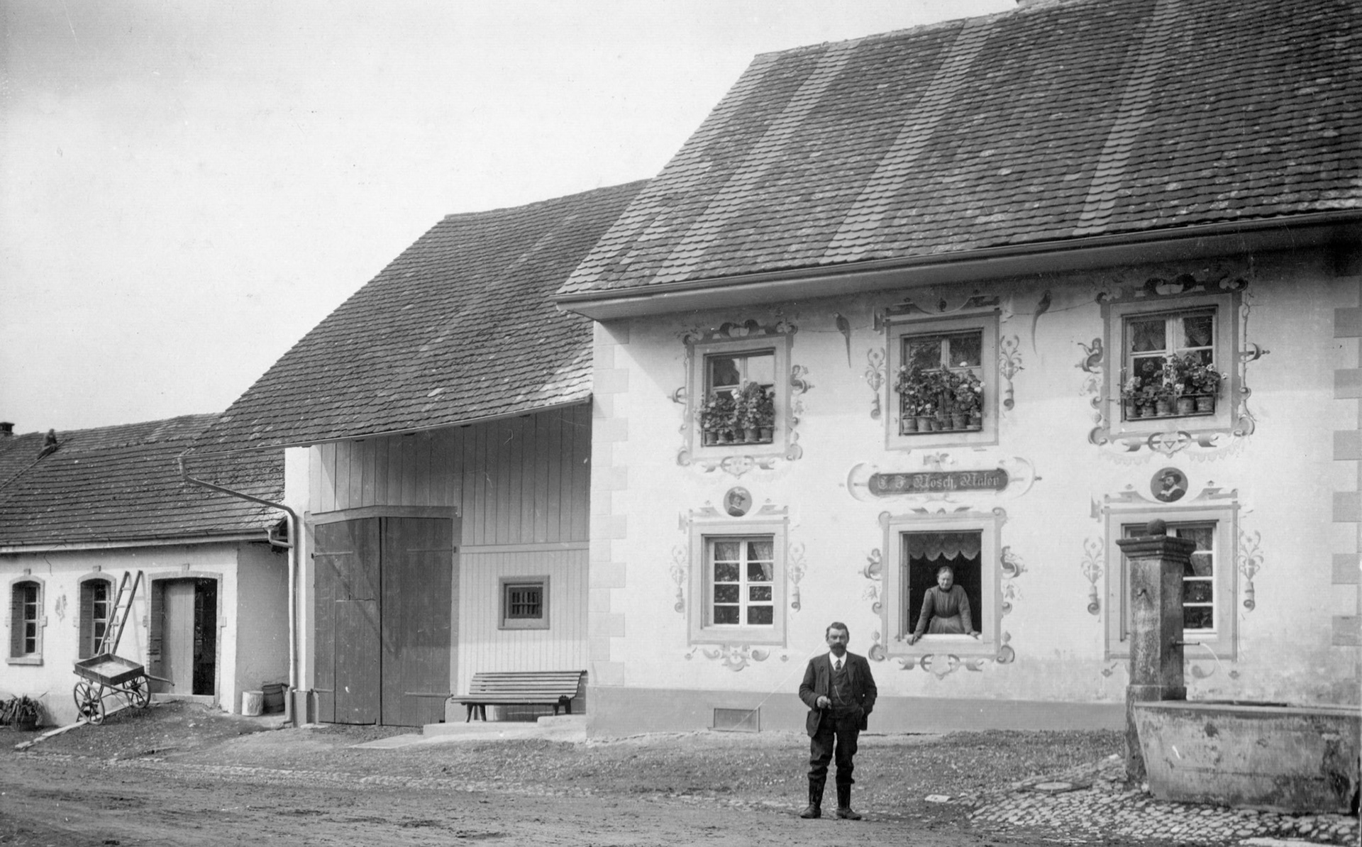 Malergeschäft Mösch 1910