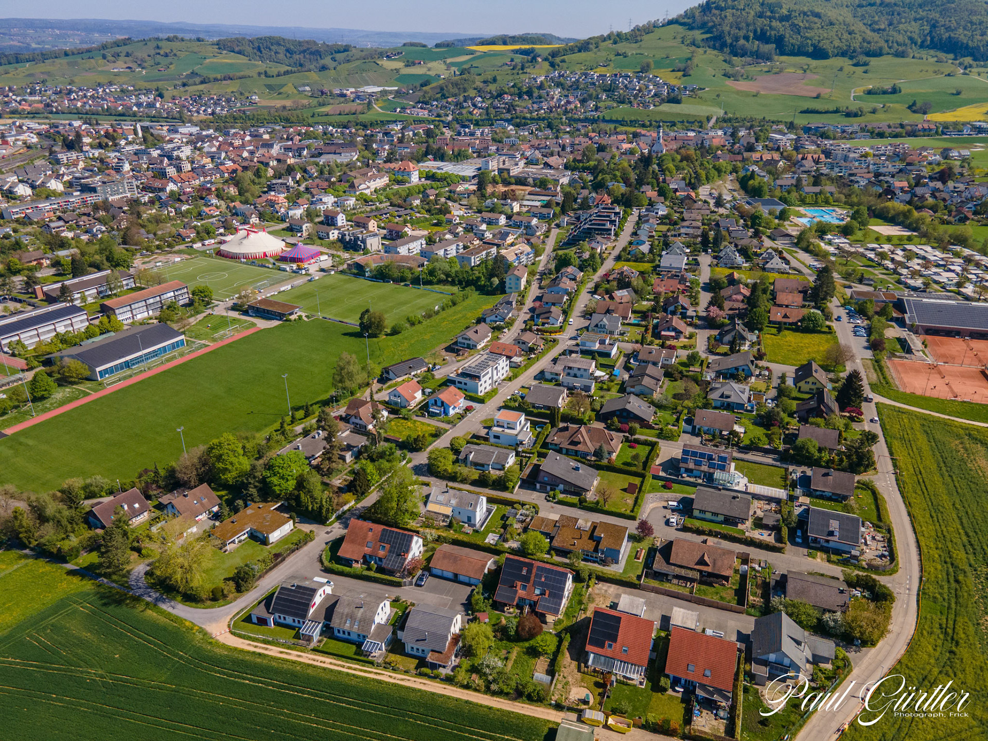 Blick von Süden