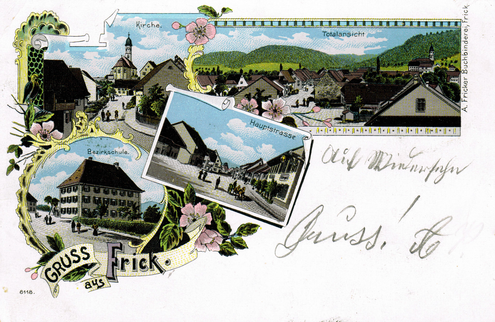 1901 Gruss aus Frick