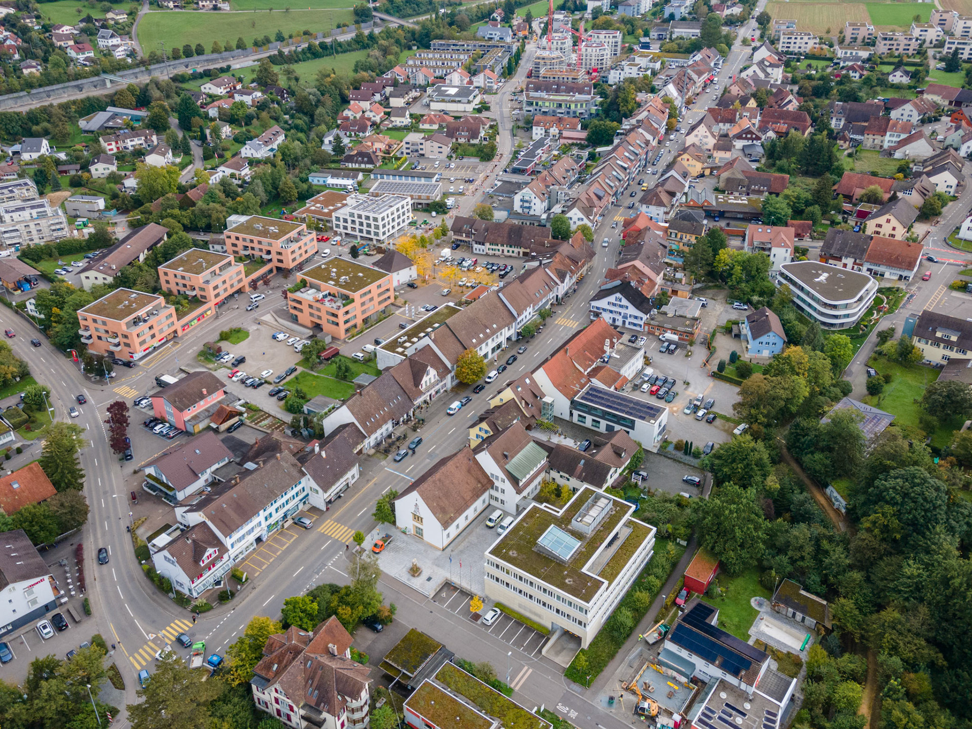 Ansicht Strassendorf