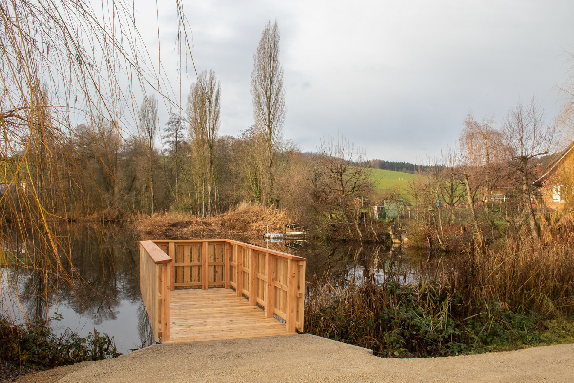 Steg Ziegeleiweiher