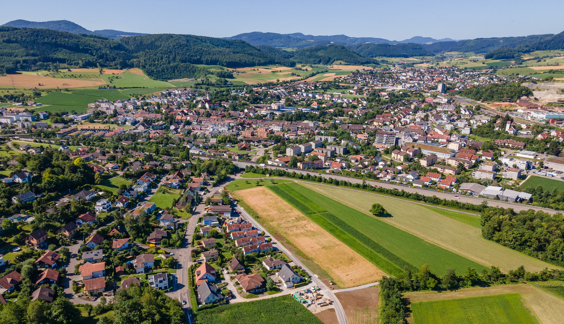 Panorama von Norden