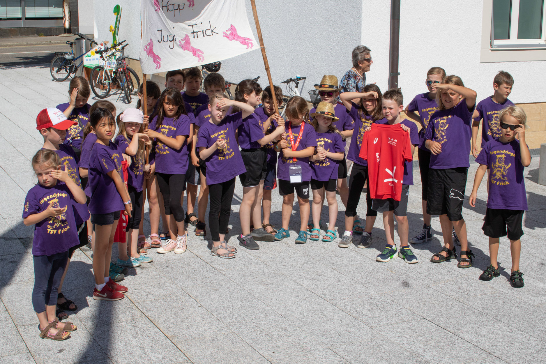 Begrüssung eidg. Turnfest