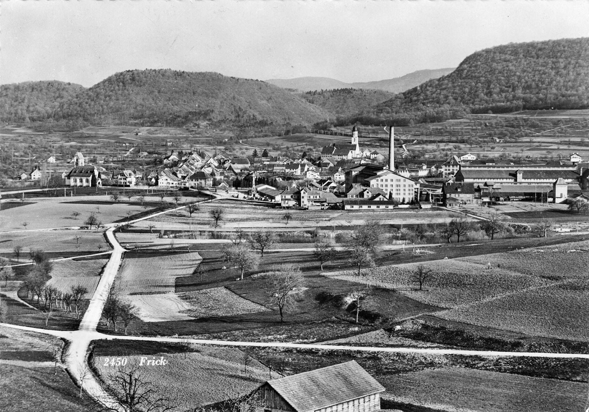 1963 Dorfansicht von Westen