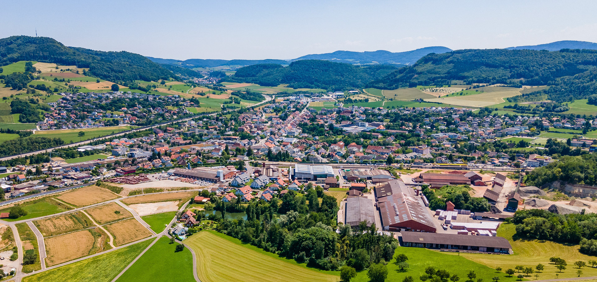 Panorama von Westen
