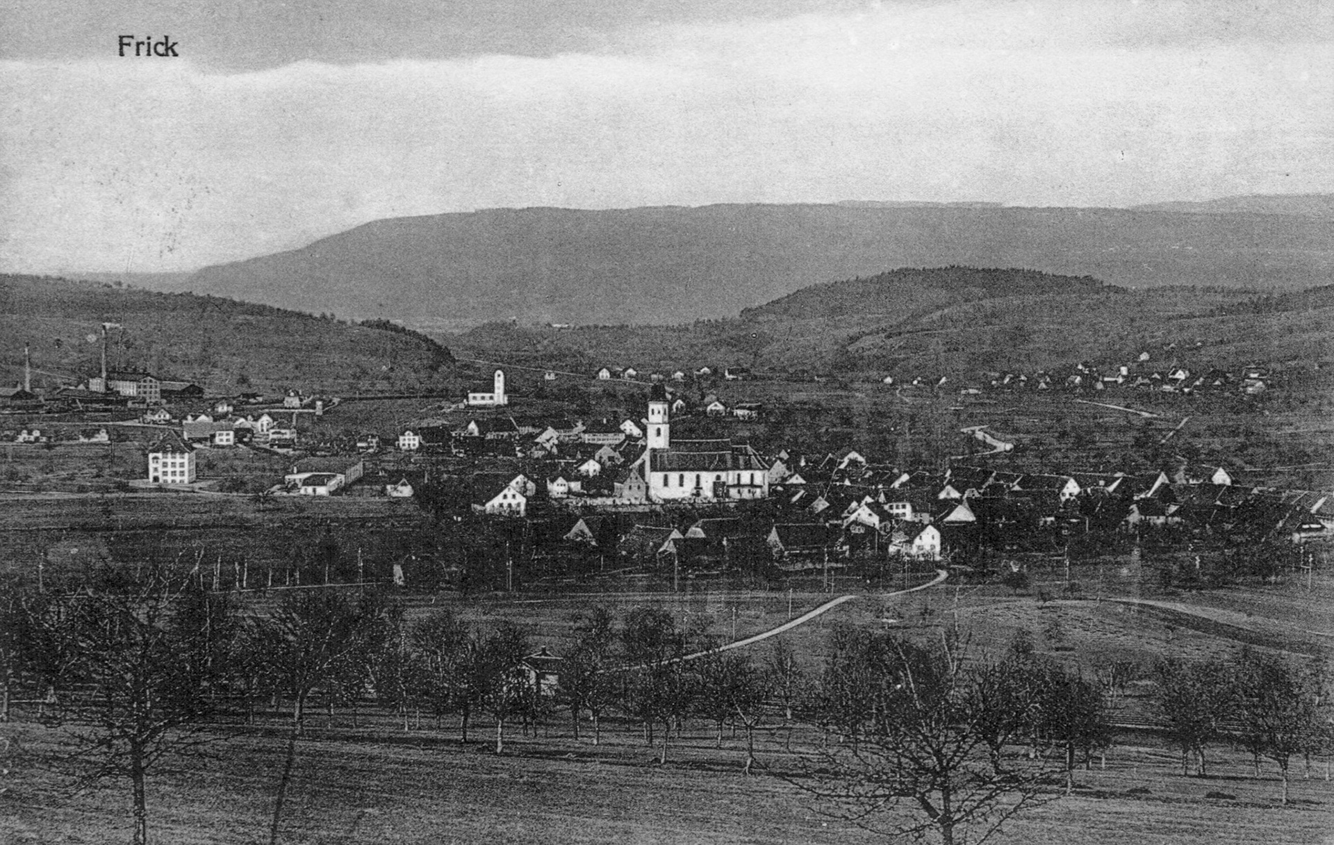 1925 Dorfansicht von Chäslete