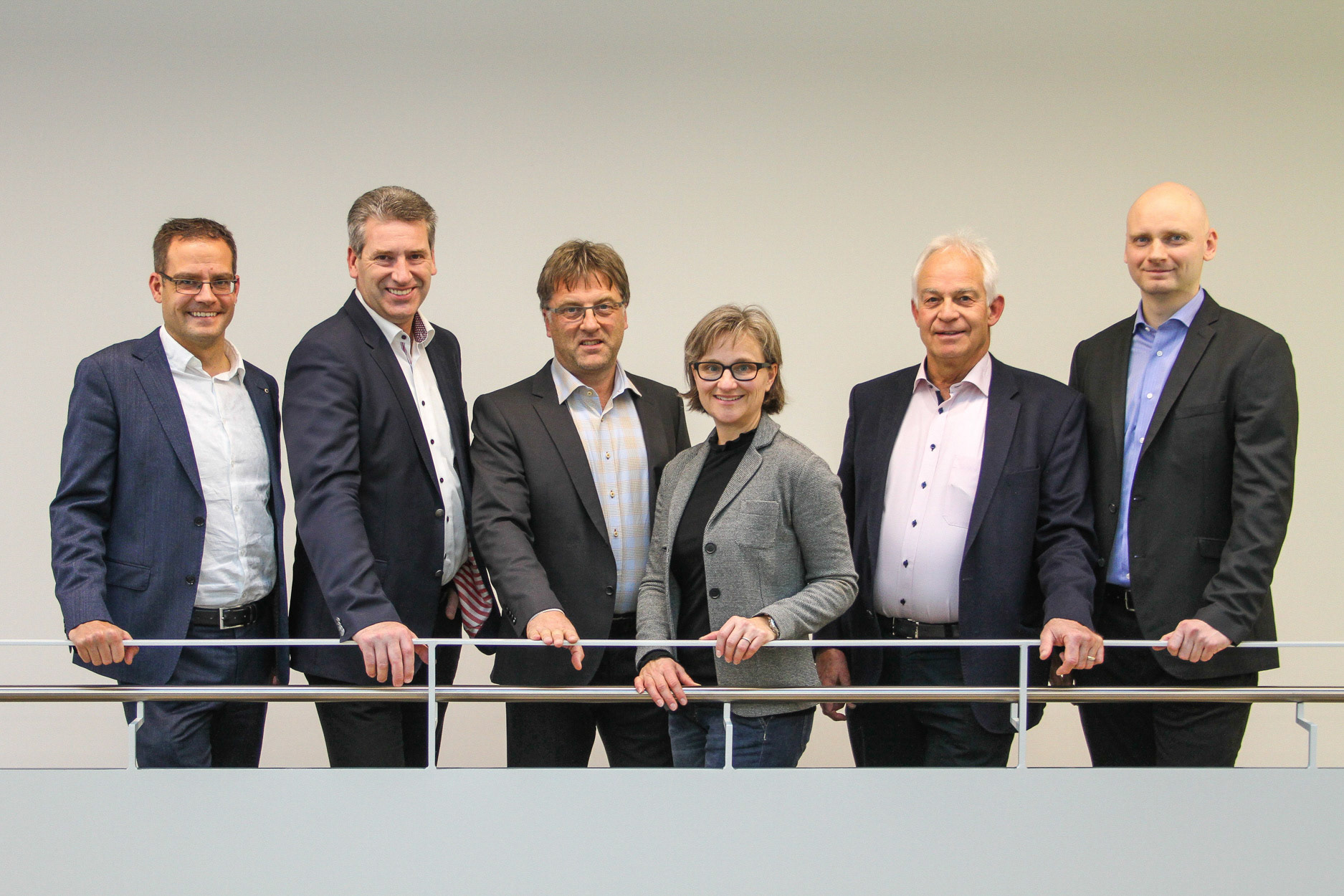 Gemeinderat mit Verwaltungsleiter