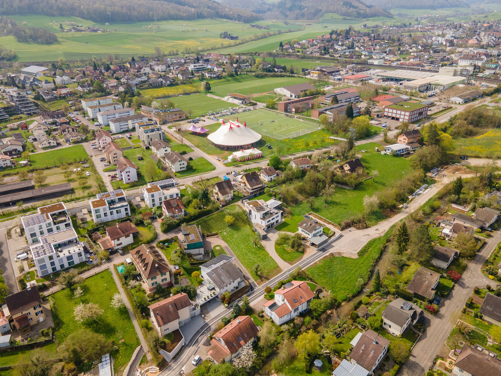Dorfansicht Zwidellen Ebnet