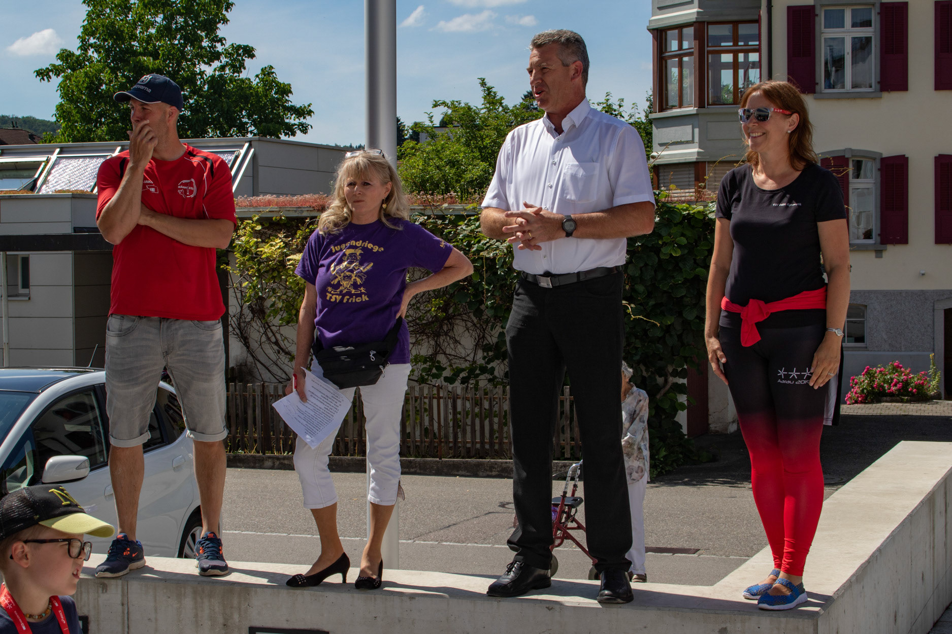 Begrüssung eidg. Turnfest