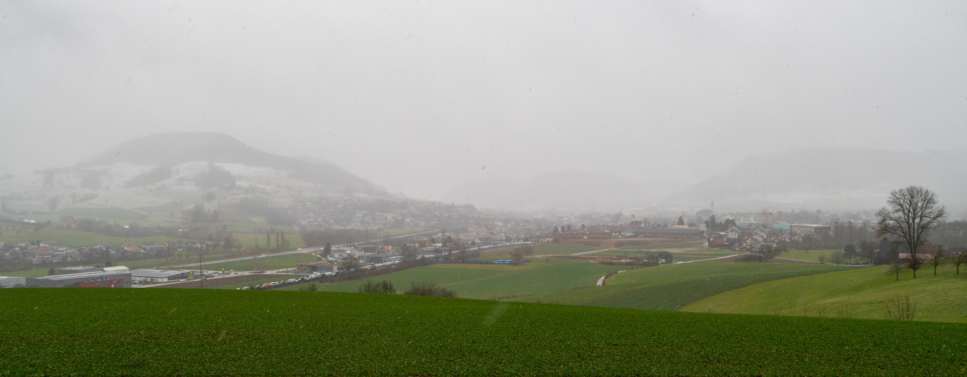 Frick bei Schneefall