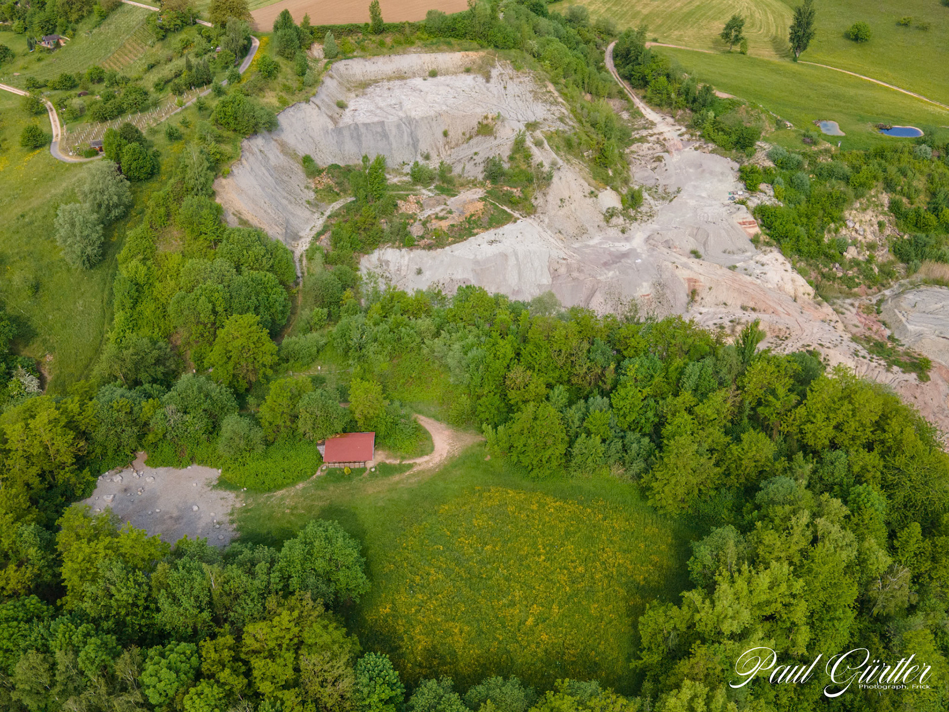 Gruhalde mit Klopfplatz