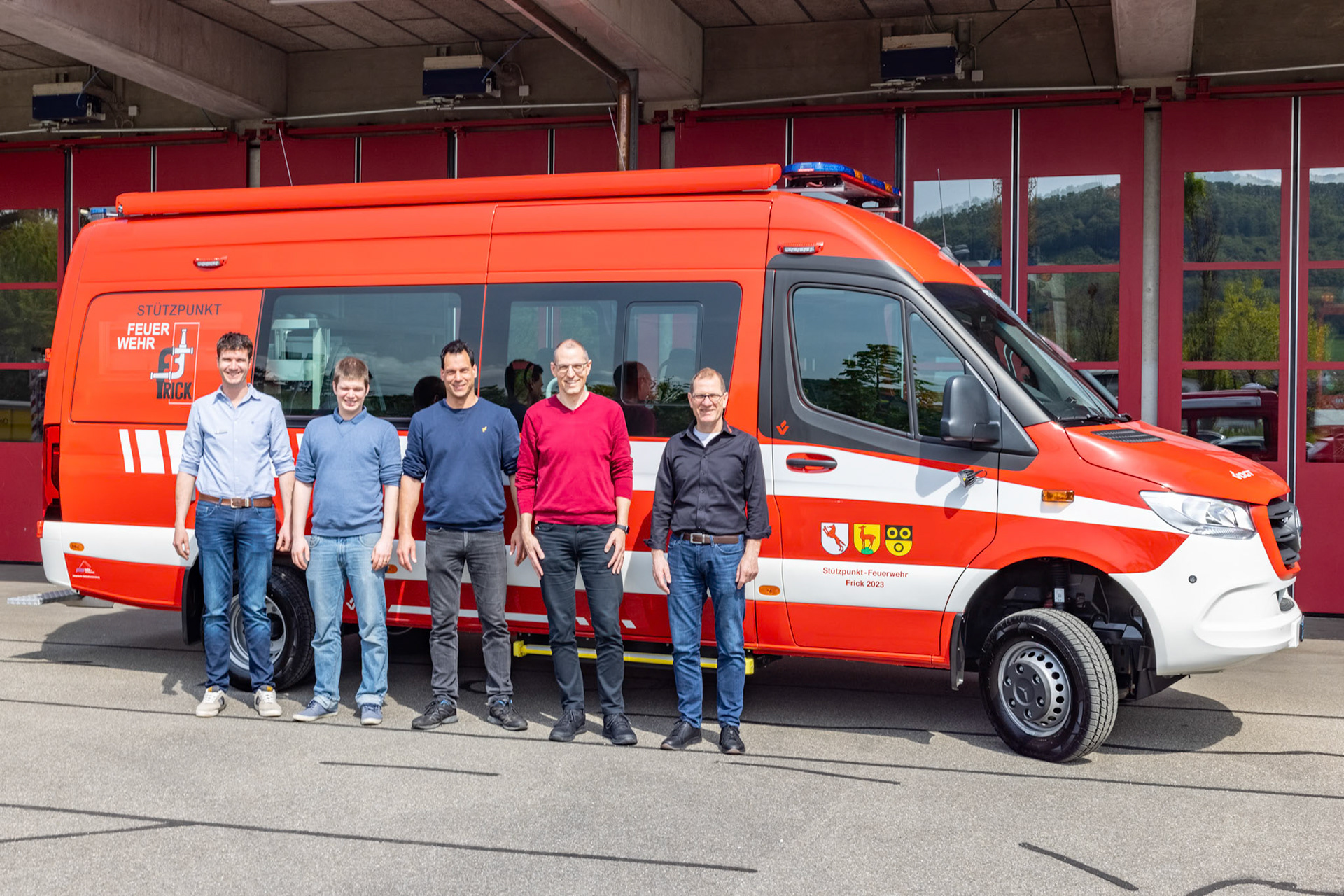 das neue Personentransportfahrzeug