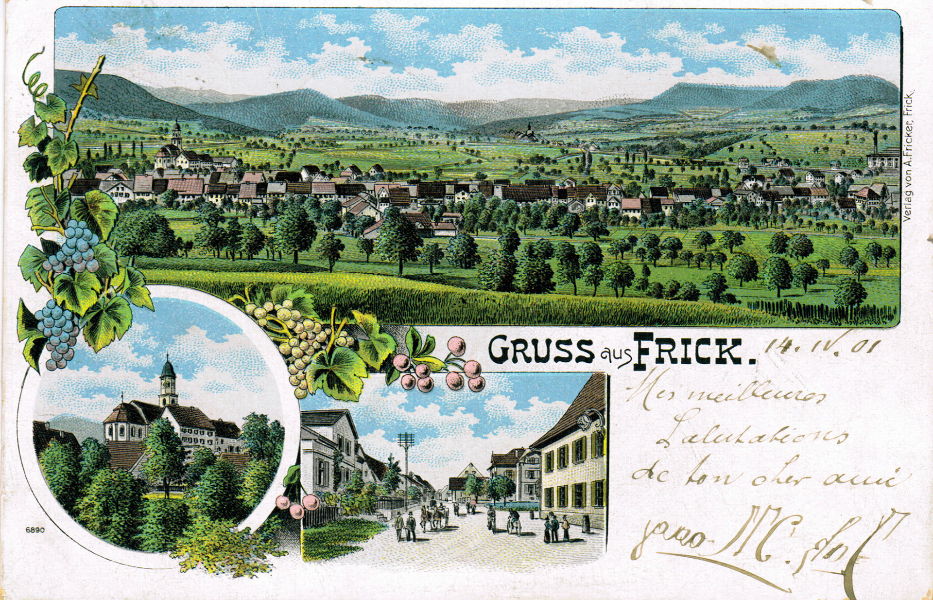 1901 Gruss aus Frick