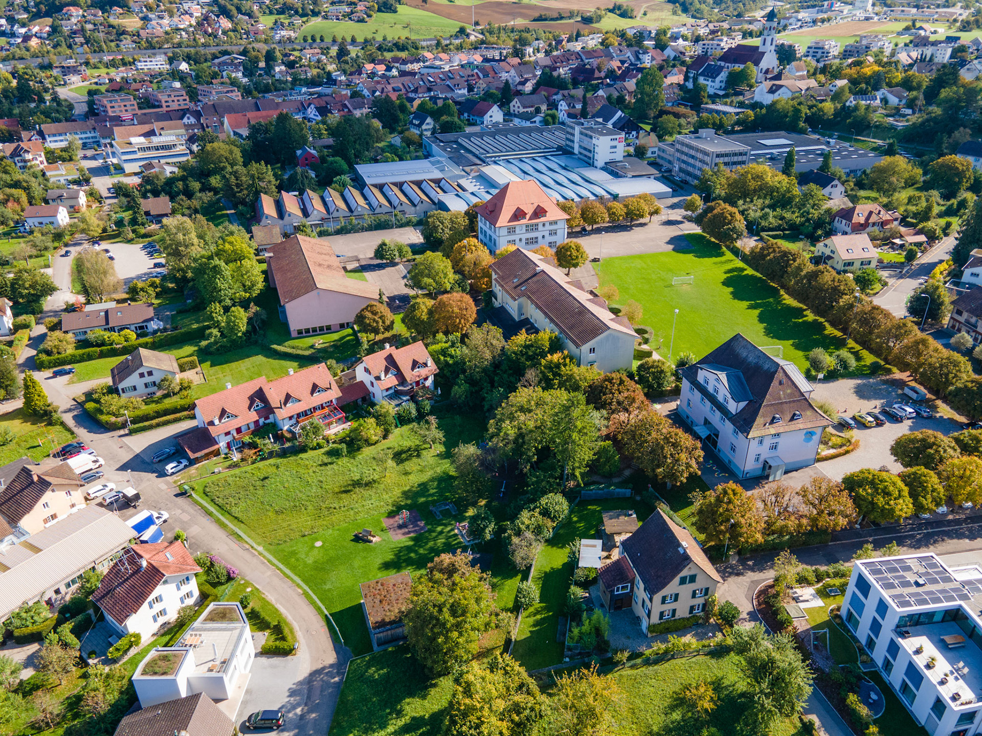 Schule Dorf