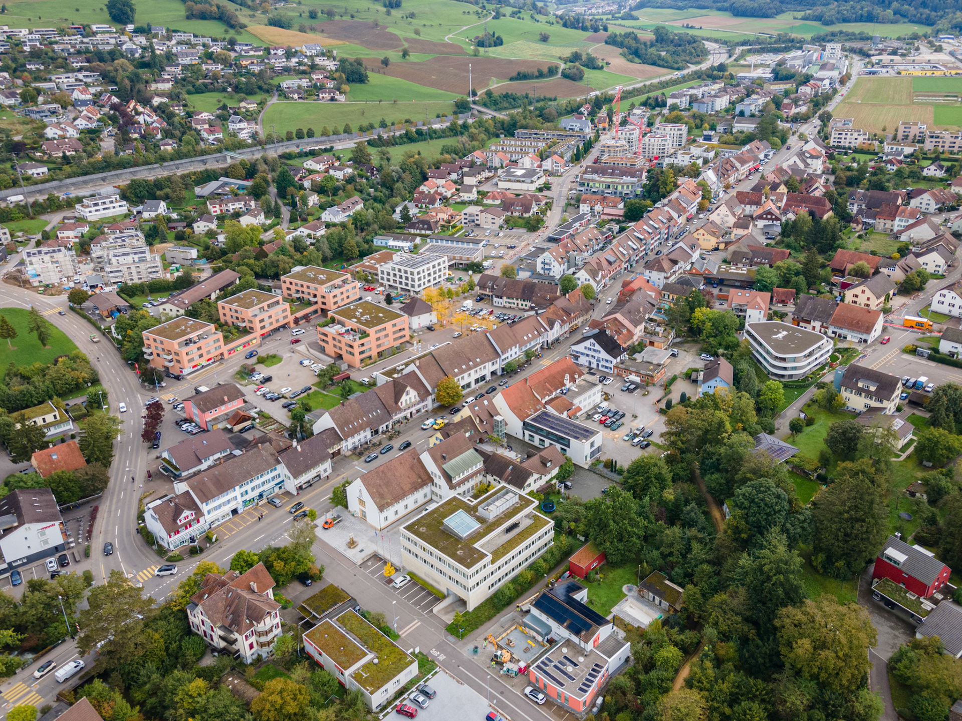 Ansicht Strassendorf