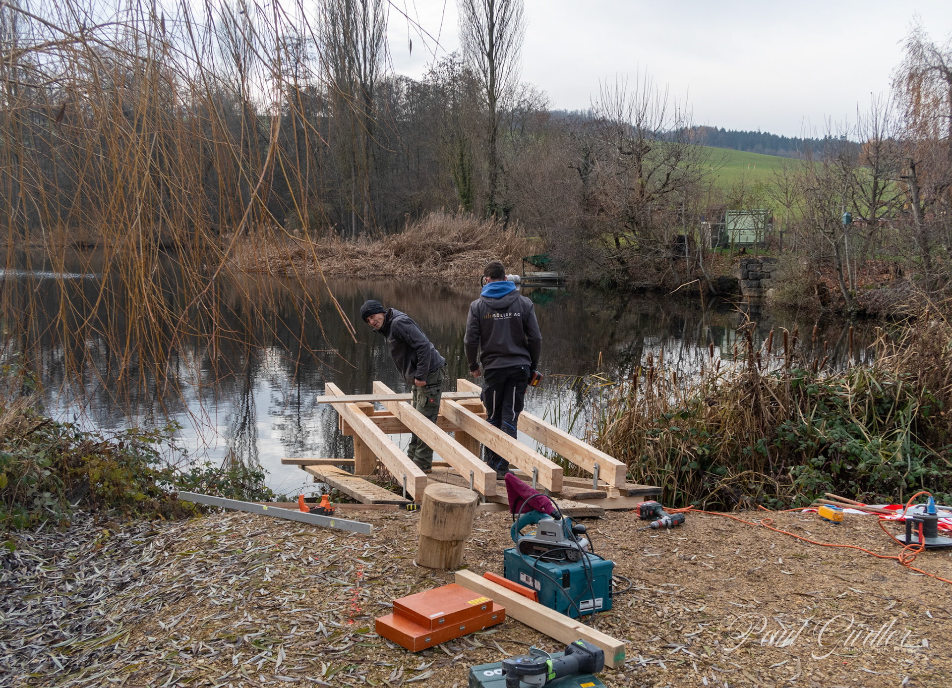 Steg Ziegeleiweiher