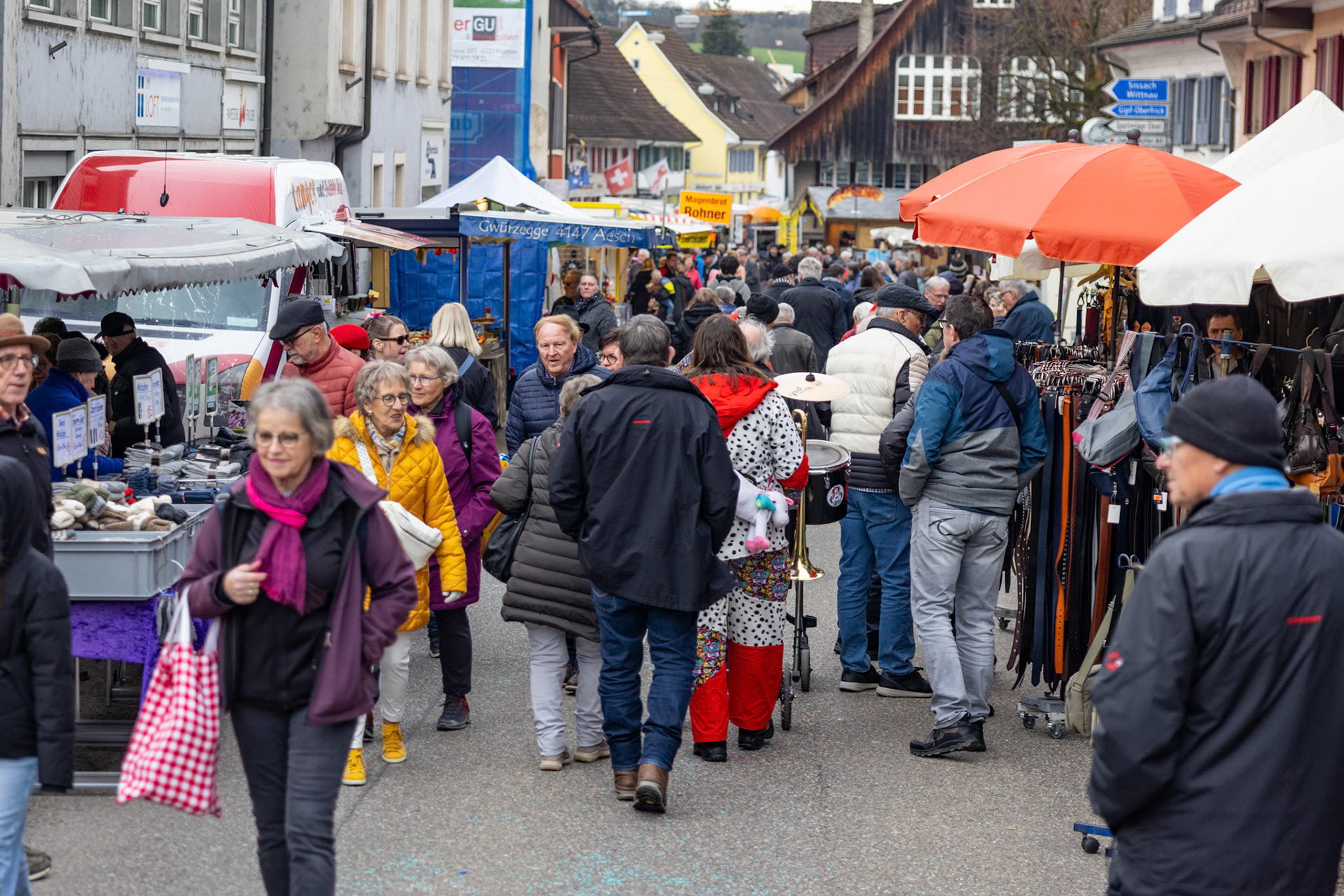 Marktbesucher