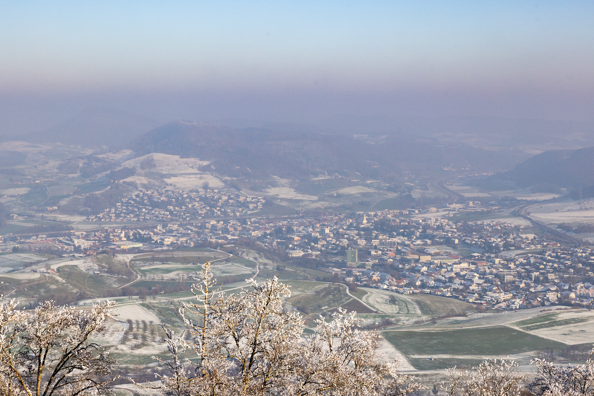 Rauhreif auf dem Tiersteinberg