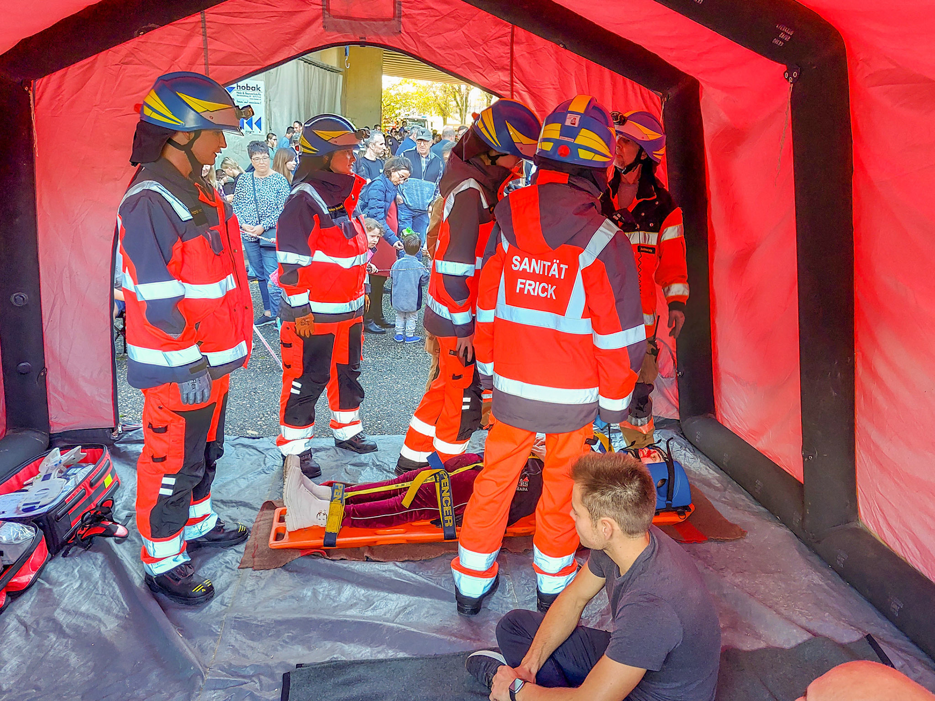 Feuerwehrendprobe Stützpunktfeuerwehr Frick