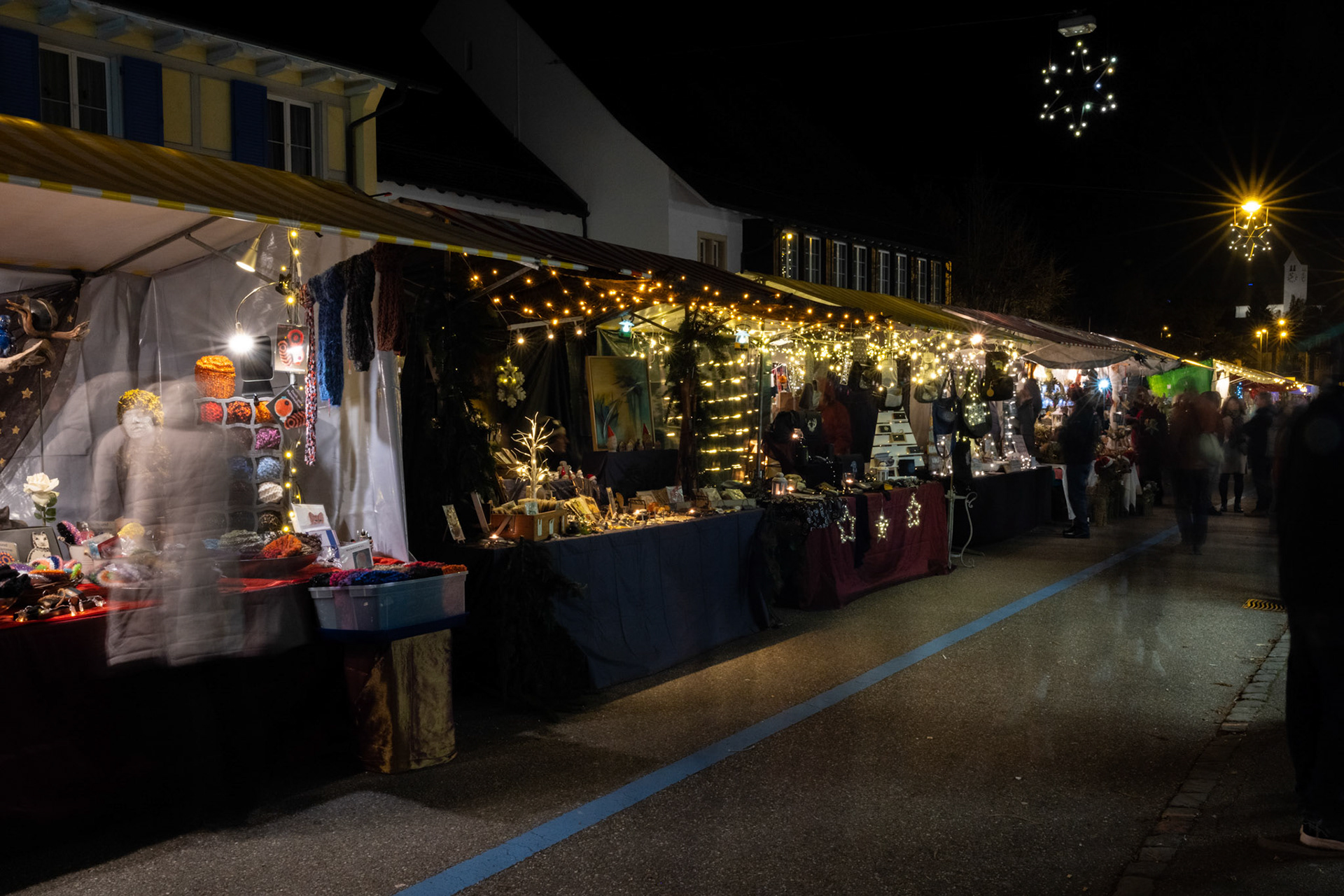 Abendstimmung am Weihnachtsmarkt