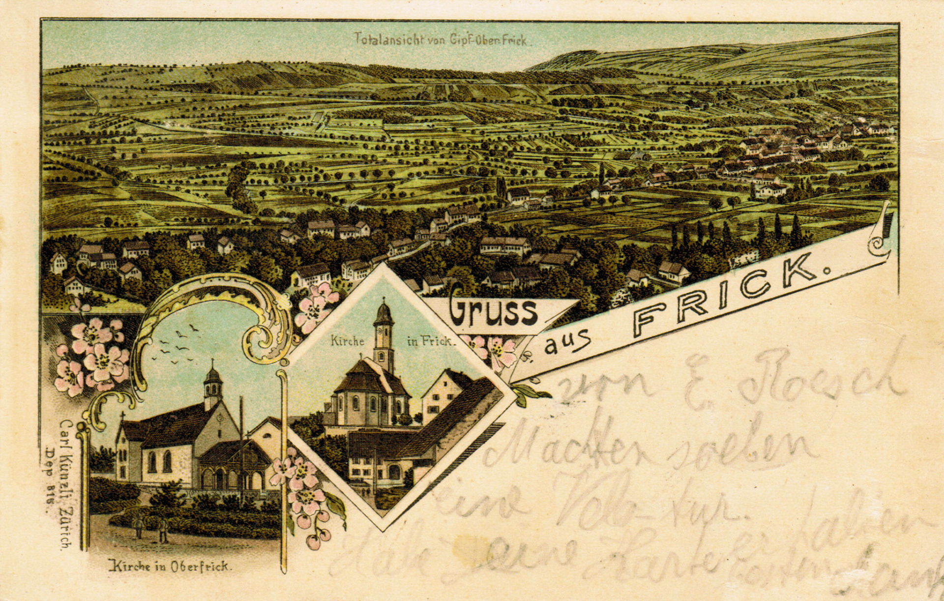 1899 Gruss aus Frick