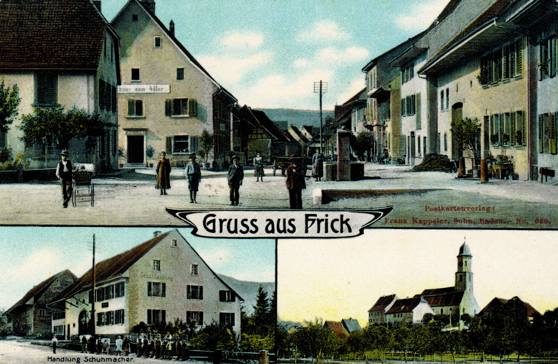 1907 Dorfansichten Oberdorf