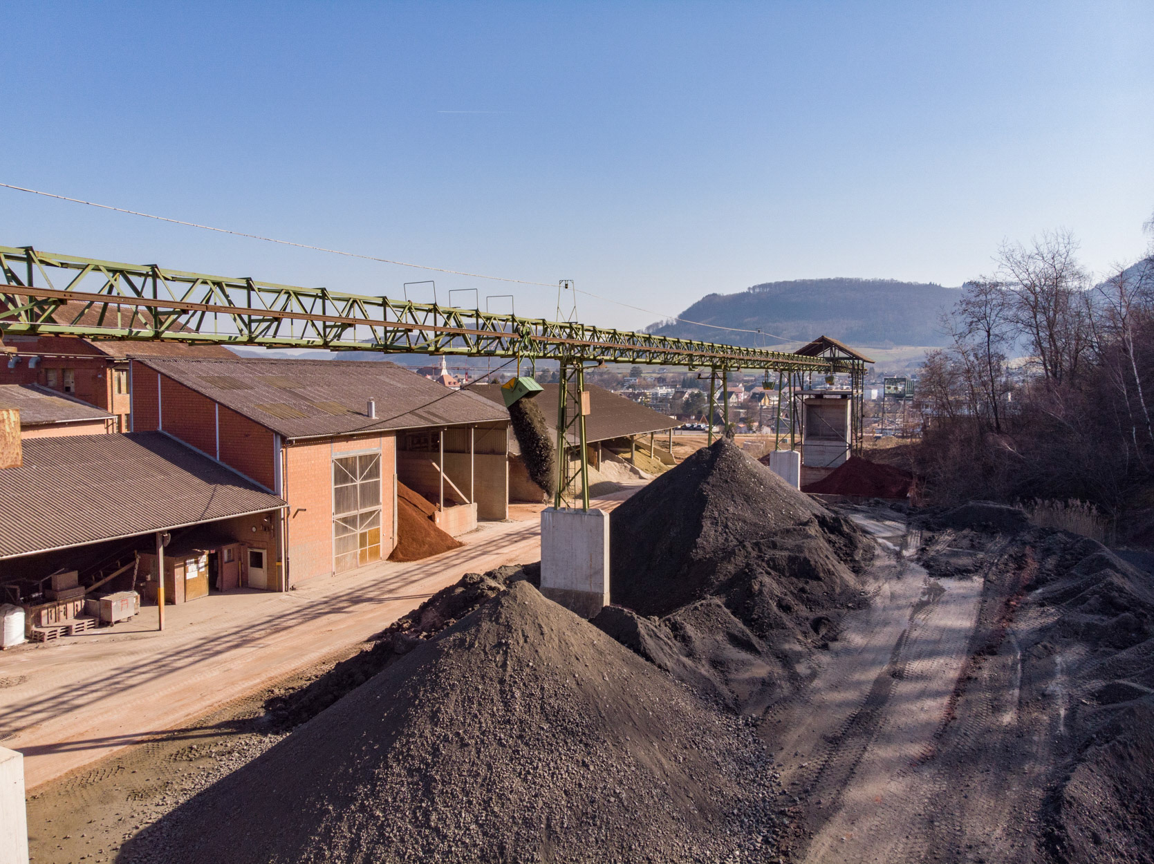 Lehmtransport Zieglei