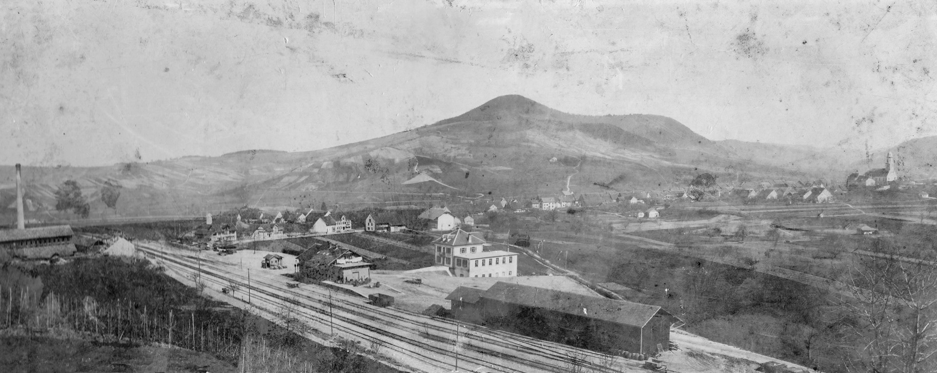 Dorfansicht aus dem Jahr 1901