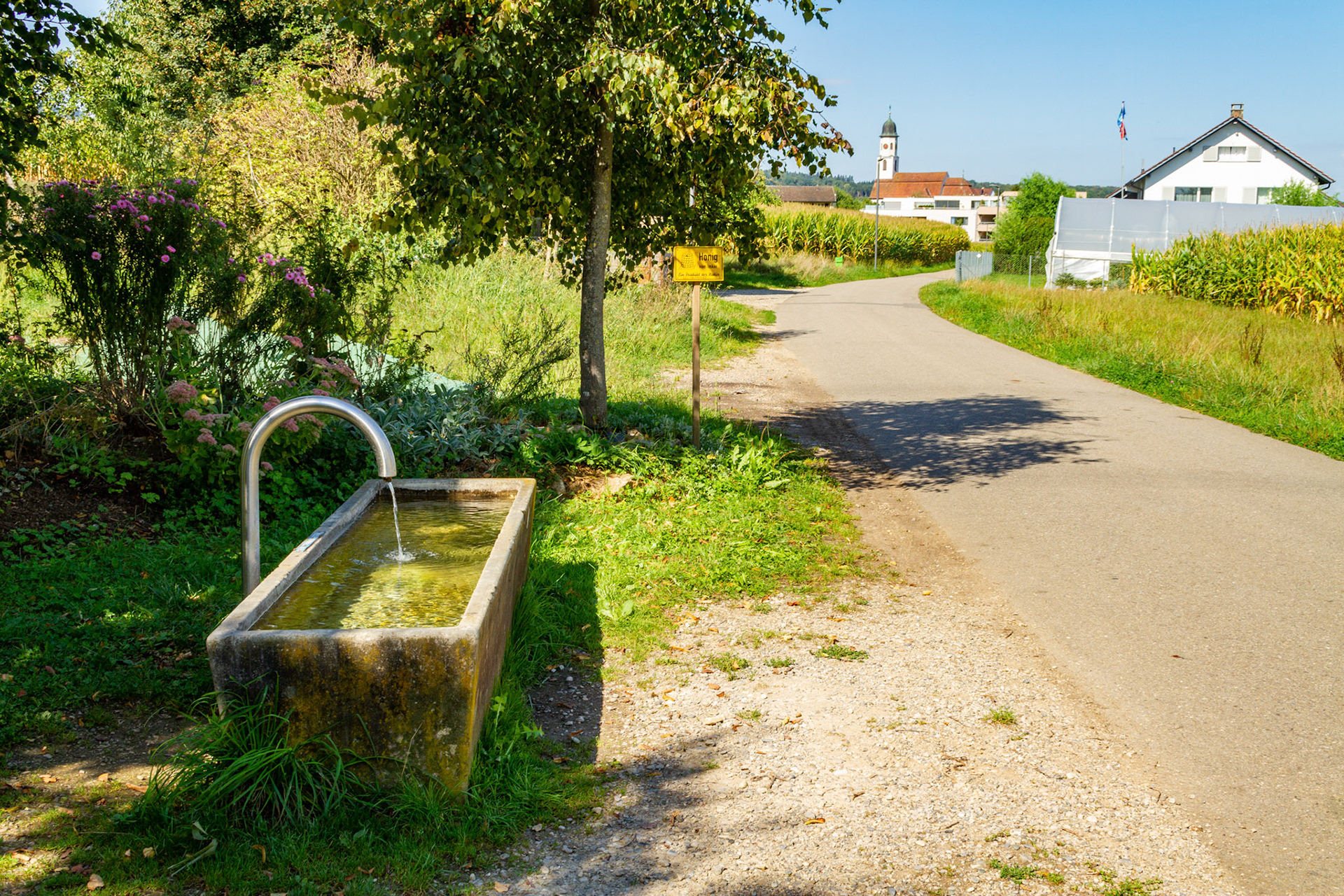 Brunnen Schranke