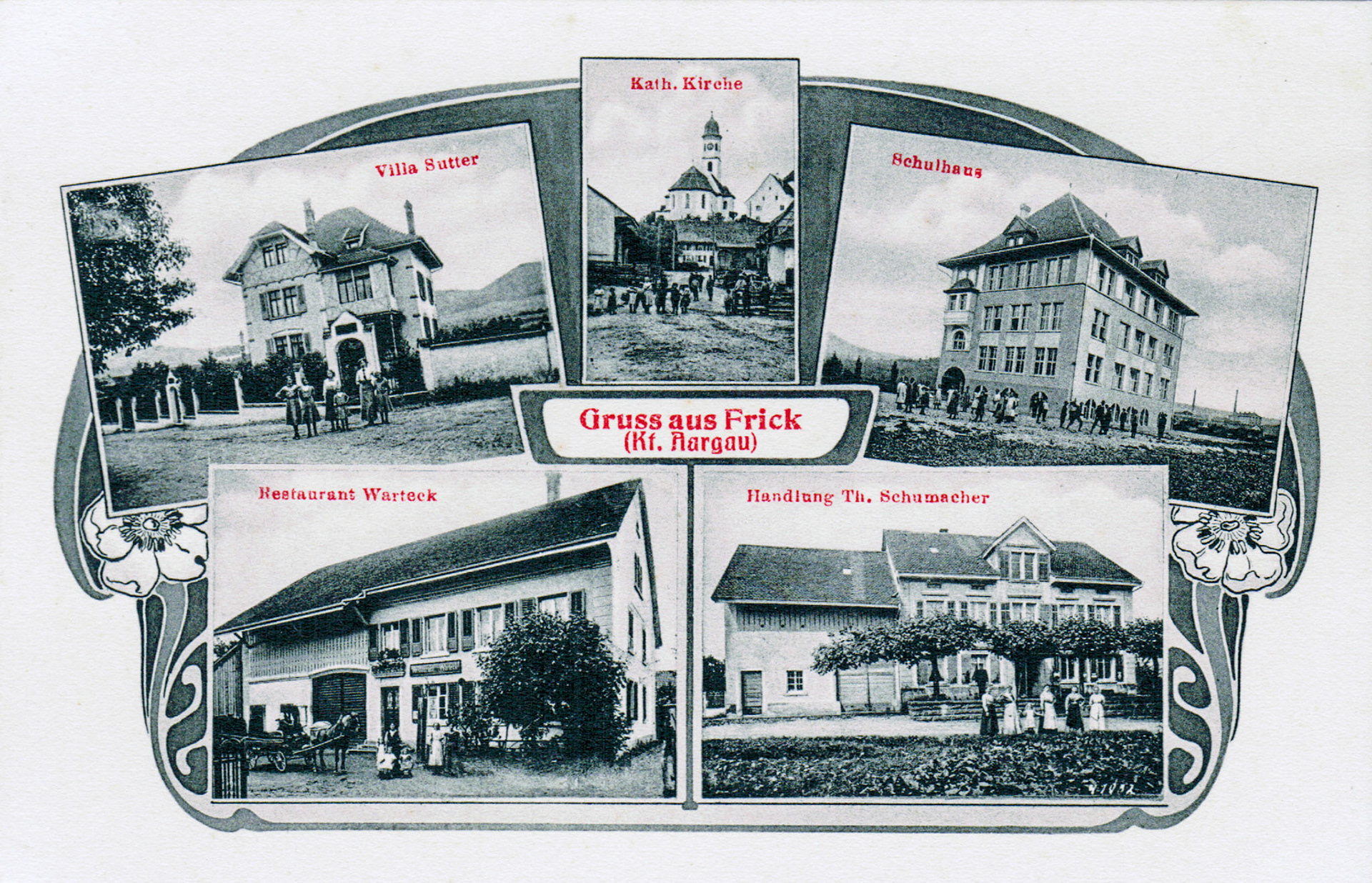 1914 Dorfansichten