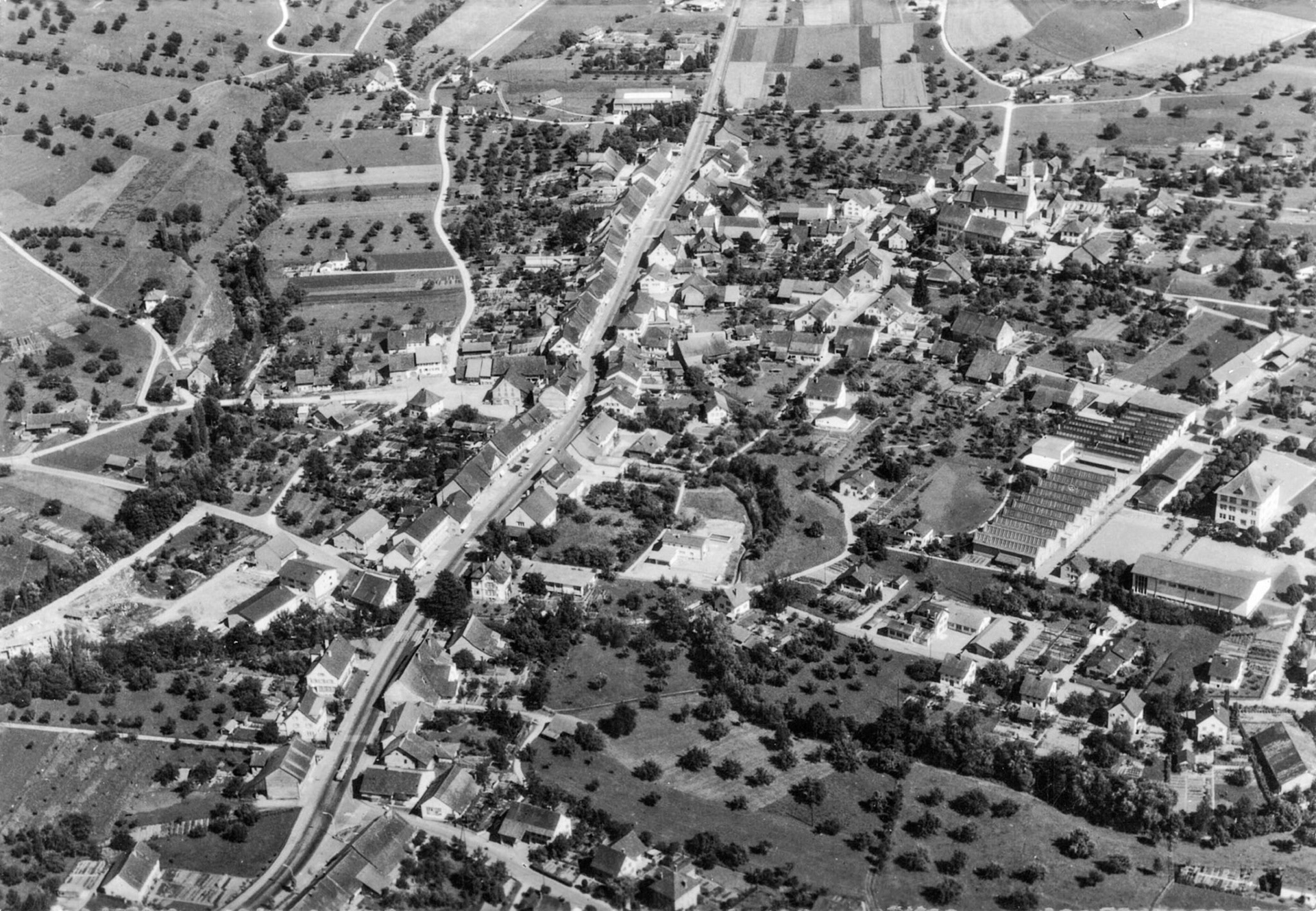 1960 Frick von oben